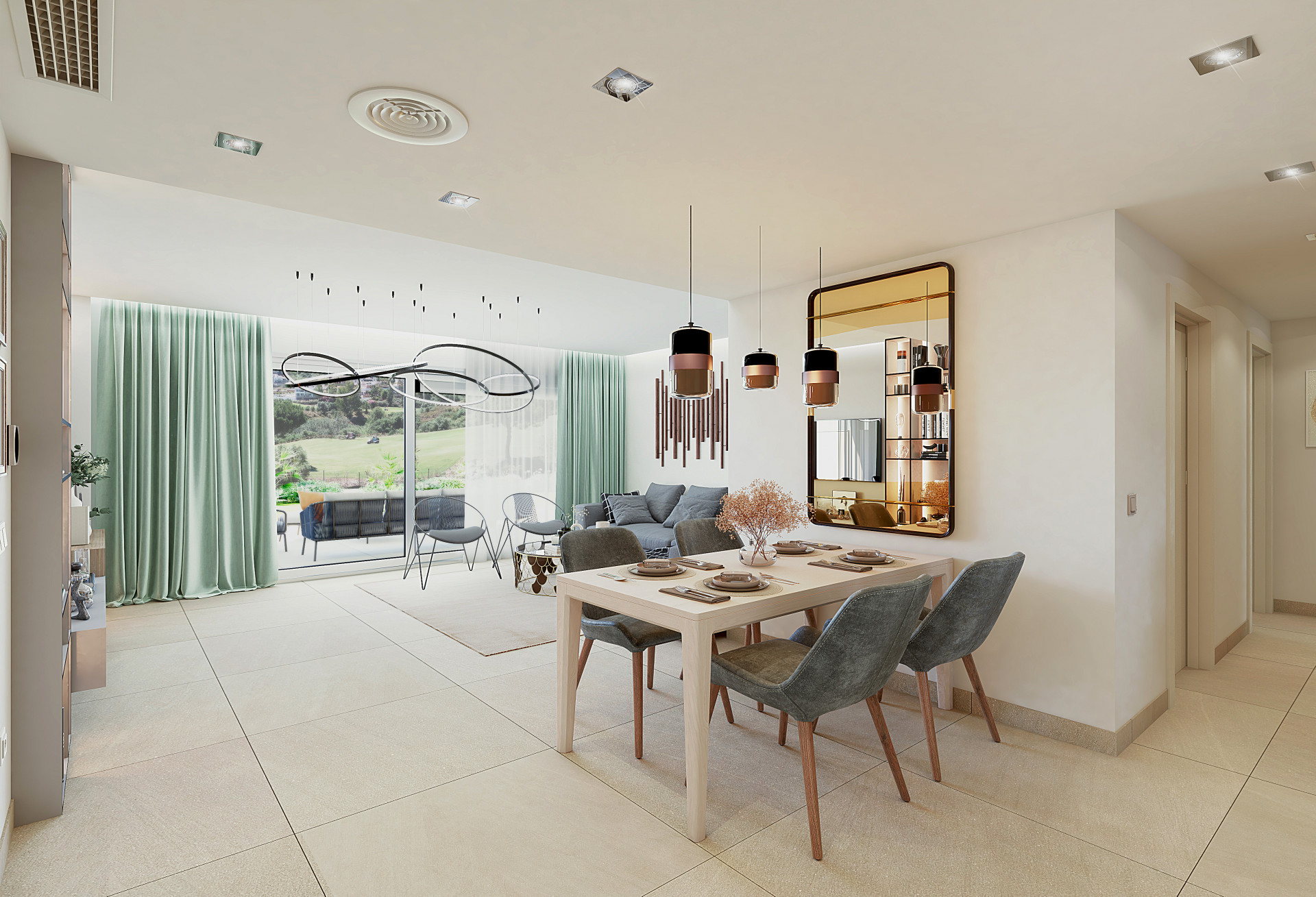 Three bedroom ground floor flat wit terrace in La Cala Golf Resort in Mijas. | Image 11