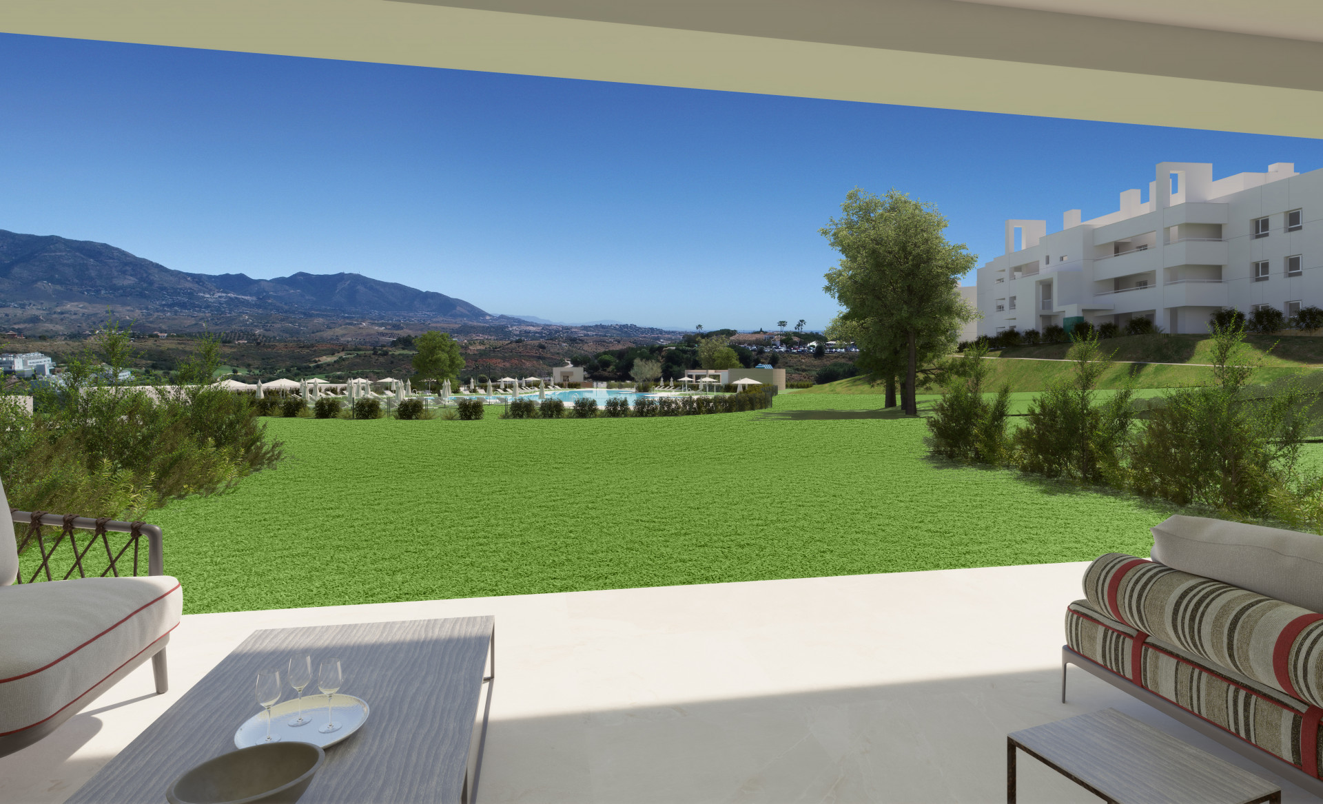 Three bedroom ground floor flat wit terrace in La Cala Golf Resort in Mijas. | Image 8