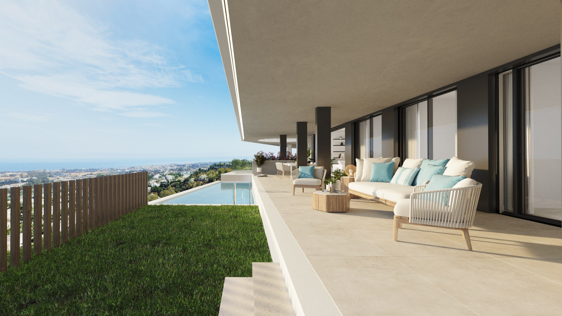 Tiara: Complex of 3 and 4 bedroom apartments with panoramic sea views over the Golf Valley | Image 21
