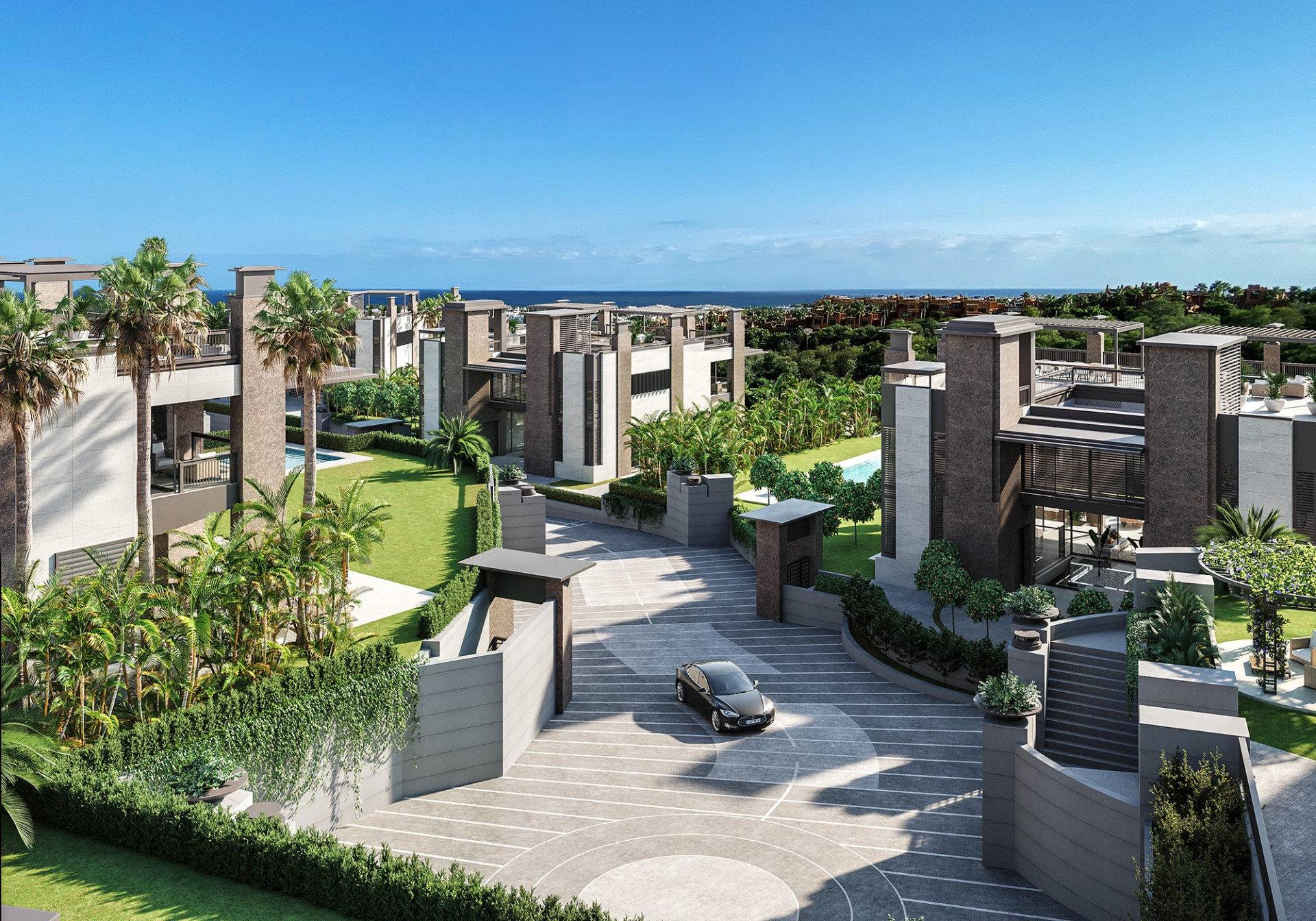 Palacetes de Banús: New luxury residential complex with panoramic views of the Mediterranean Sea, Puerto Banus and the mountains. | Image 2