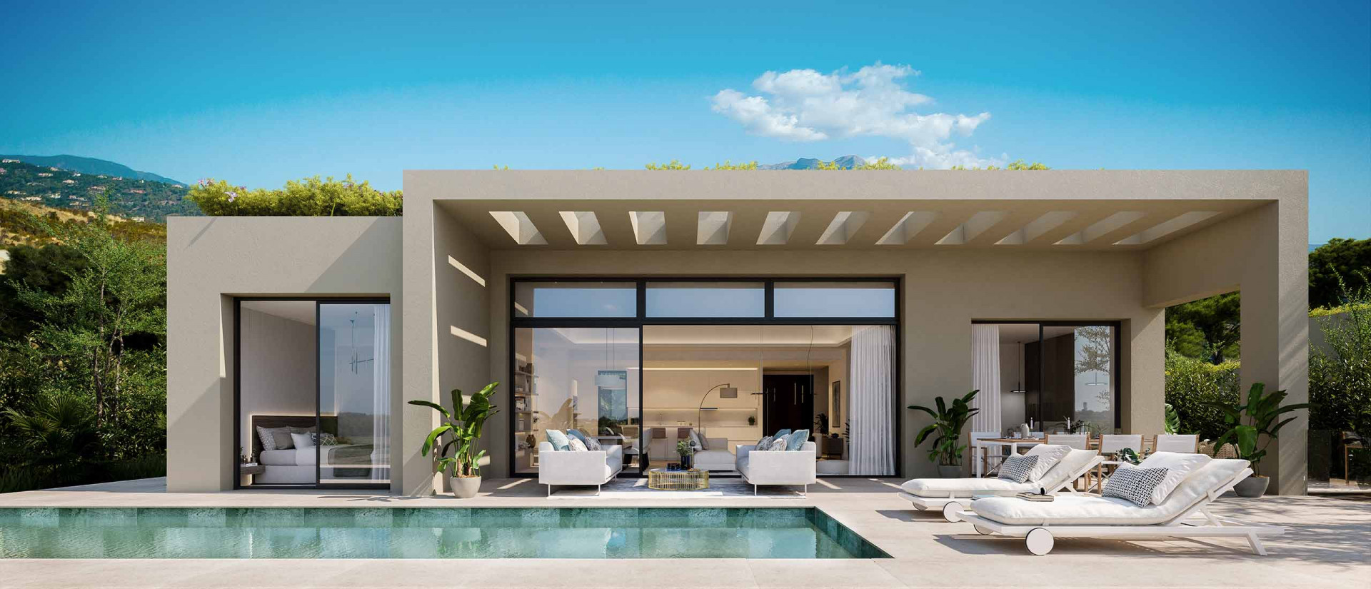 La Finca de Jasmine: Exclusive luxury villas with panoramic views of the Benahavis coastline. | Image 6