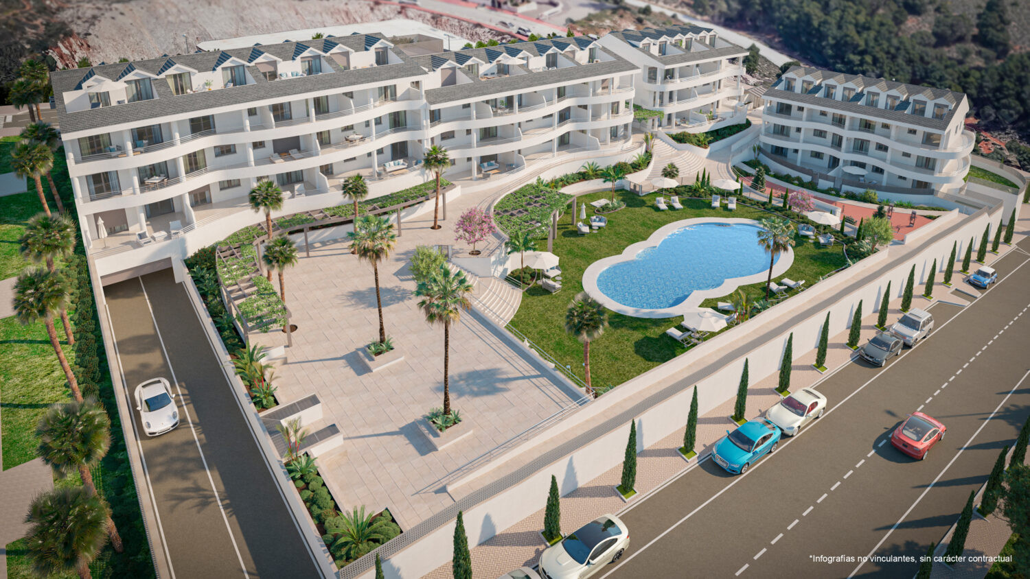 Nexus Residences: New residential complex of 35 homes in Benalmadena. | Image 0
