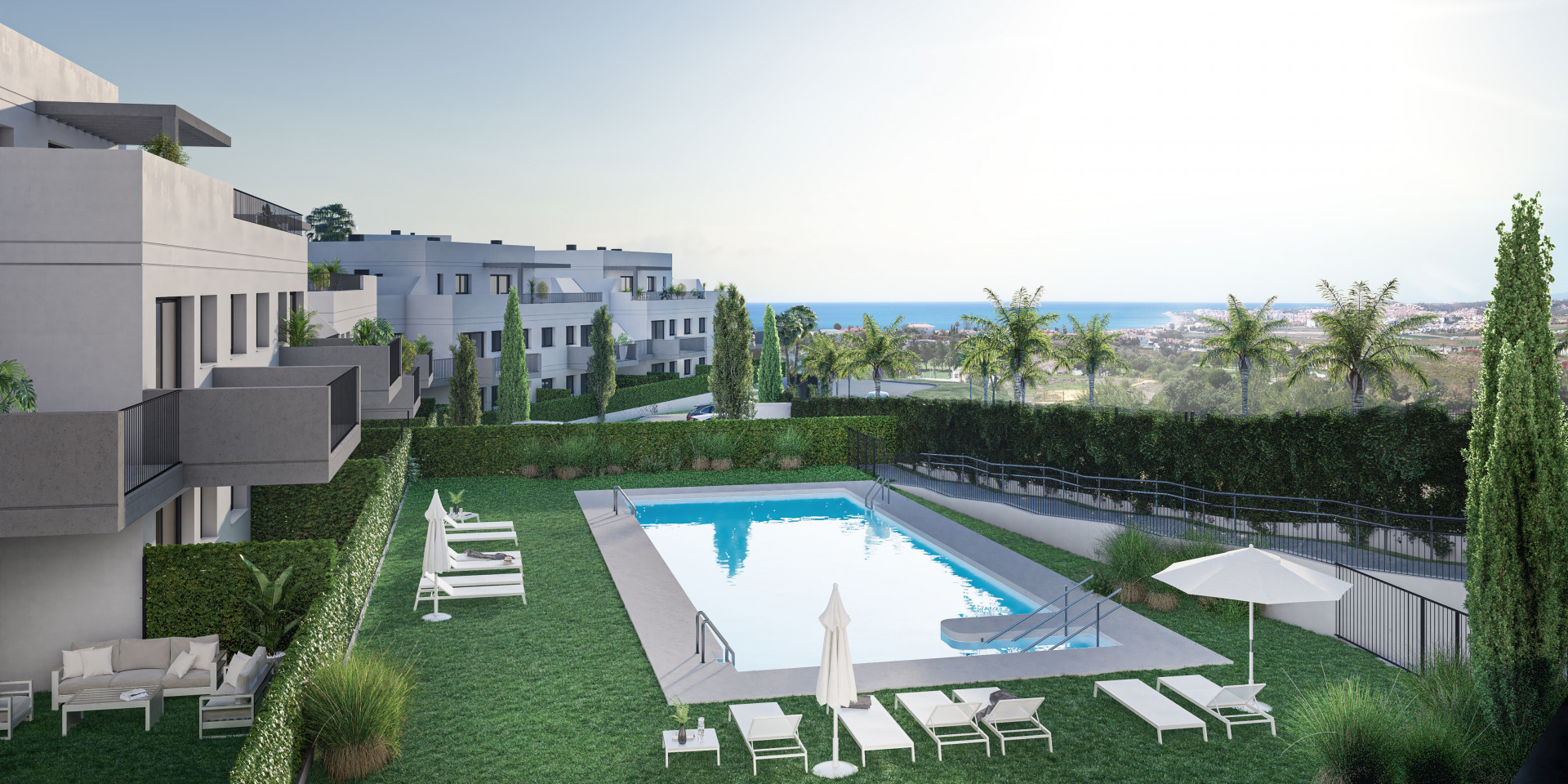 Spacious penthouse with solarium located on the prestigious Baviera Golf course in Velez Málaga. | Image 9