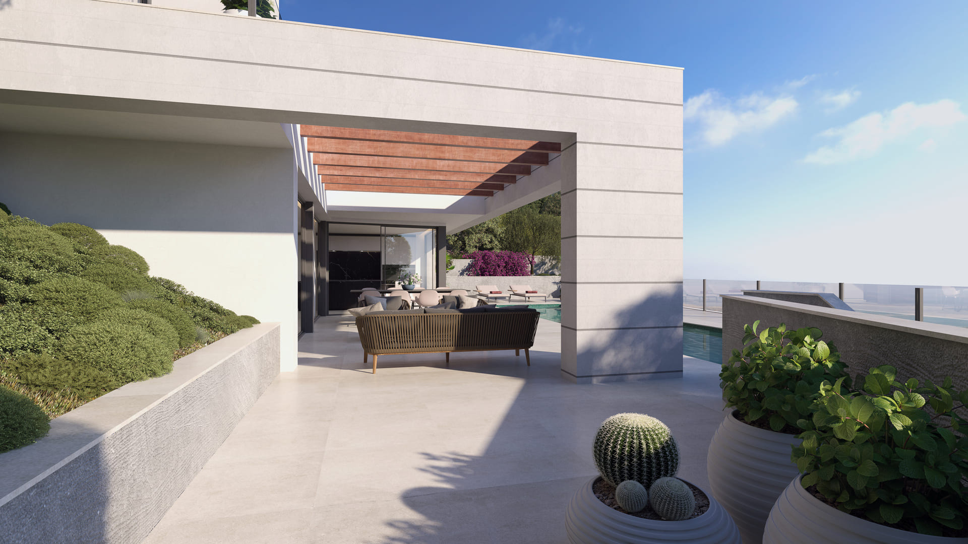 Luxurious four bedroom villa overlooking the coast of Malaga. | Image 2