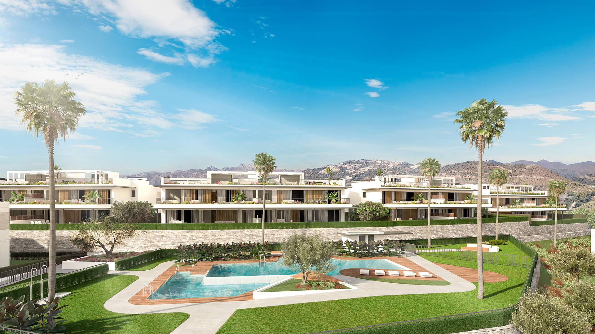 Three bedroom flat with private garden frontline golf in Marbella. | Image 10