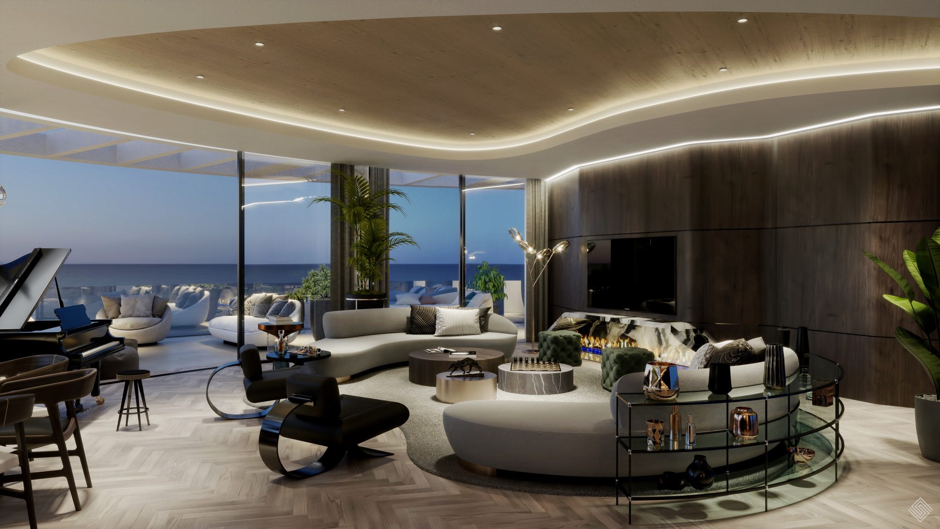 Luxury penthouse with solarium and panoramic golf and sea views in Benahavis. | Image 3