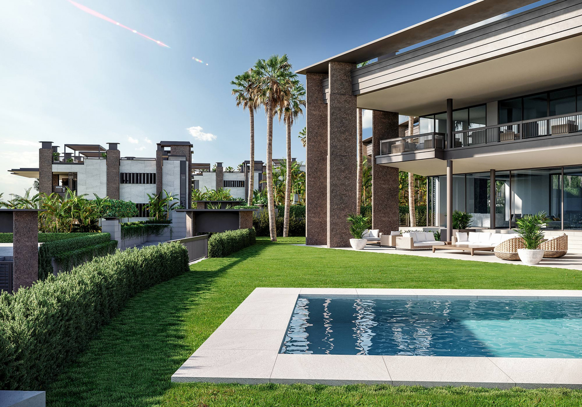 Exclusive six bedroom villa with solarium with panoramic views over Puerto Banús in Marbella. | Image 5