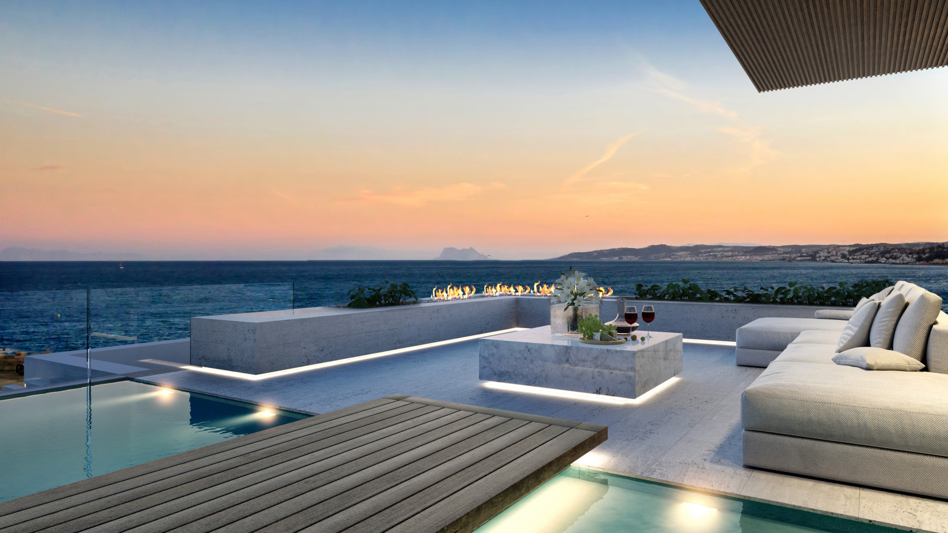 Brand new luxury three bedroom flat with sea views in Estepona. | Image 10