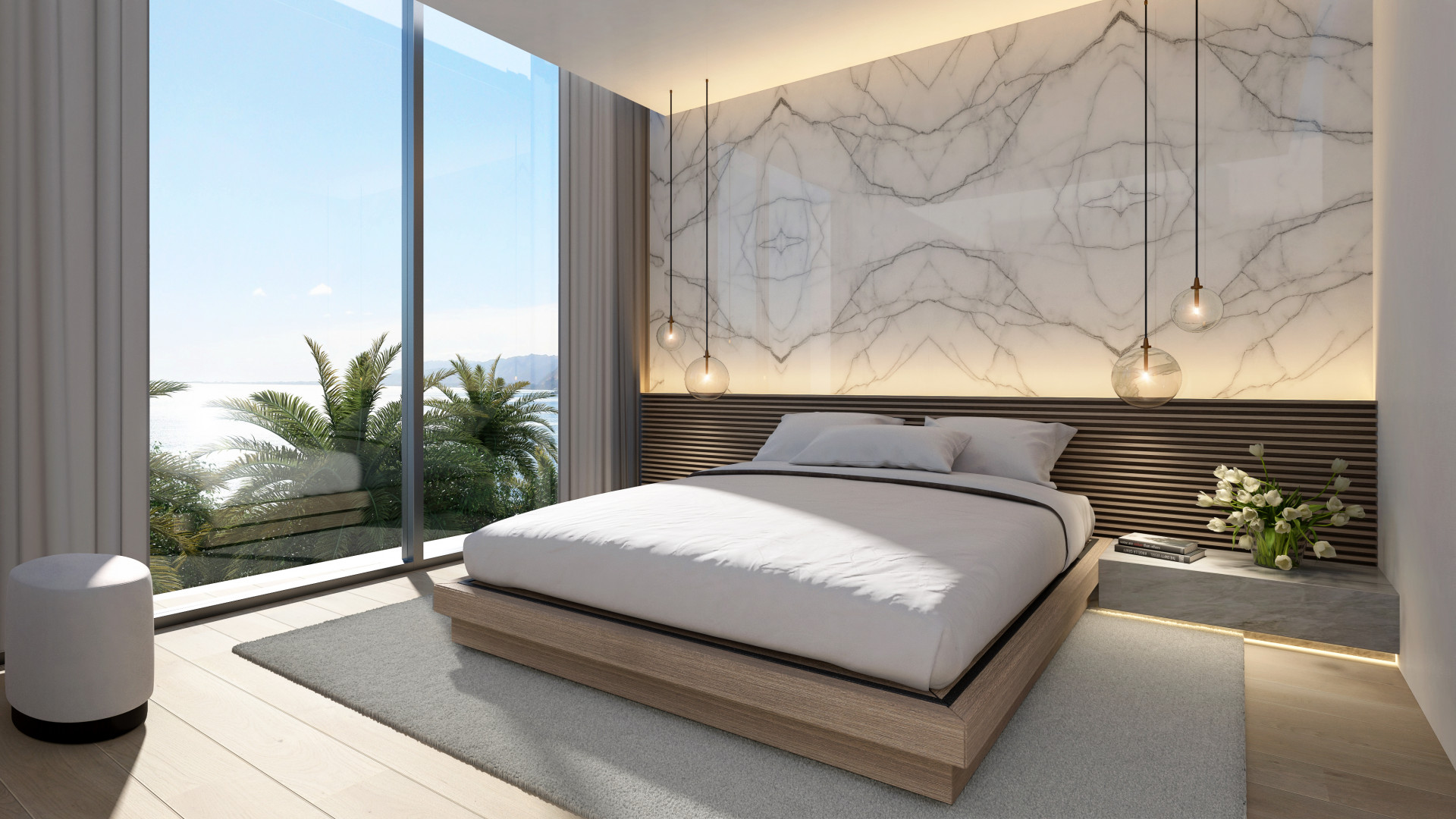 Brand new luxury three bedroom flat with sea views in Estepona. | Image 4