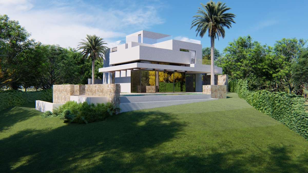 Exclusive detached villa with luxury finishes frontline golf in Marbella | Image 2