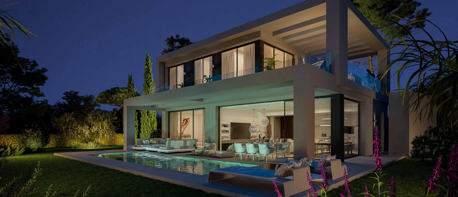 Luxurious four bedroom villa with sea views in Benahavis. | Image 8