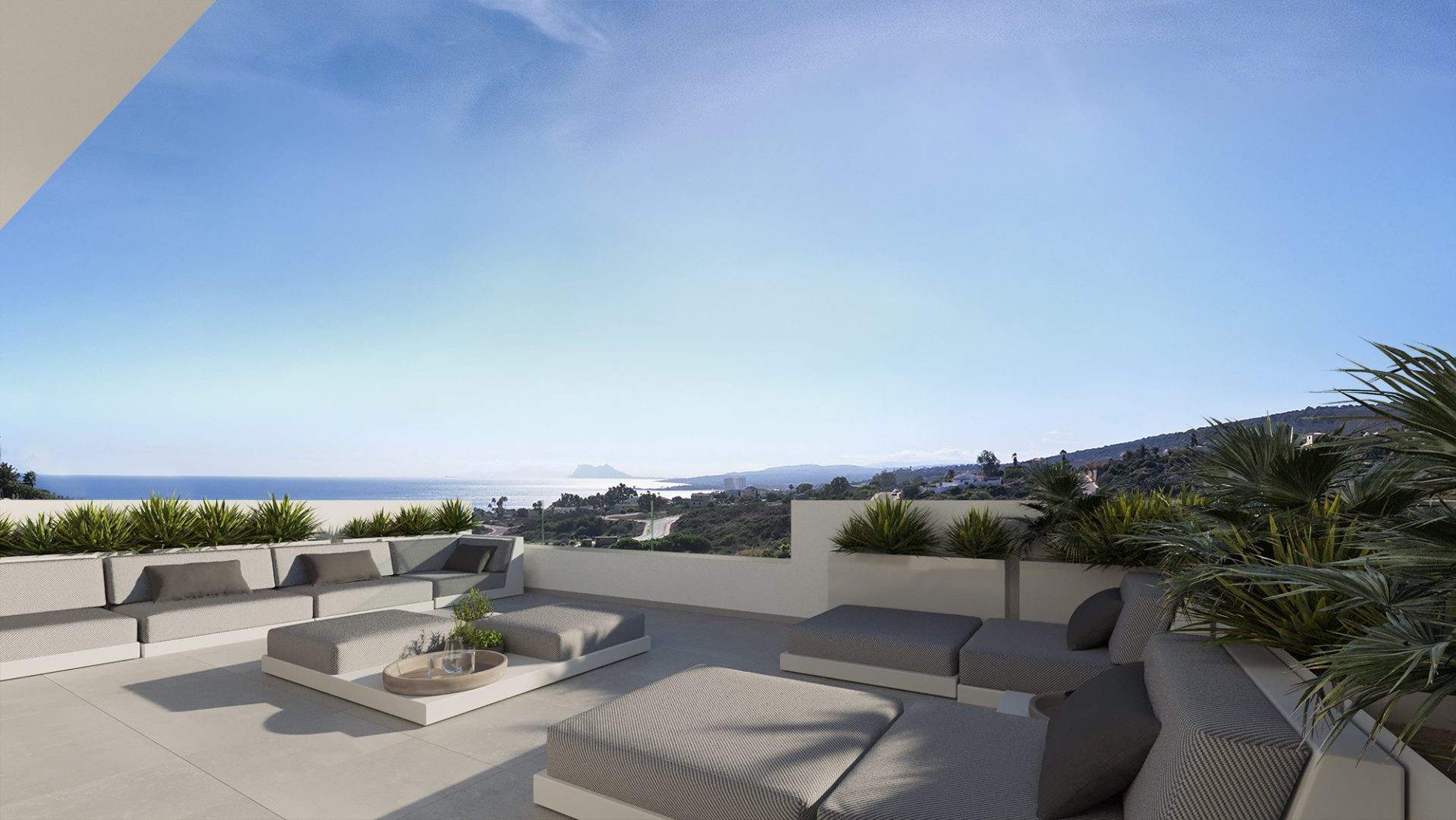 Brand new two bedroom townhouse with sea views in Manilva. | Image 14