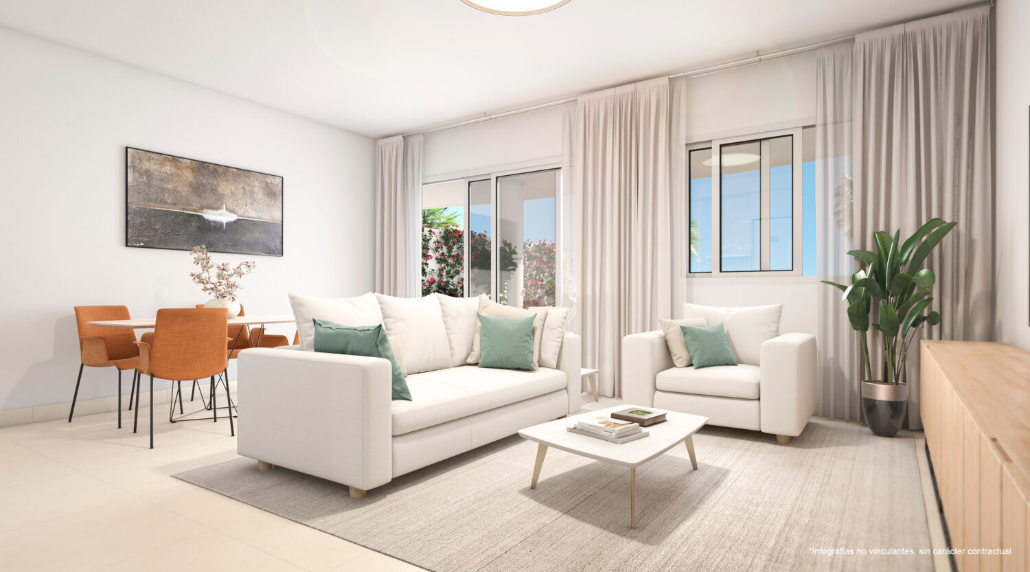 Stylish three bedroom penthouse with views of the Benalmadena coastline. | Image 4