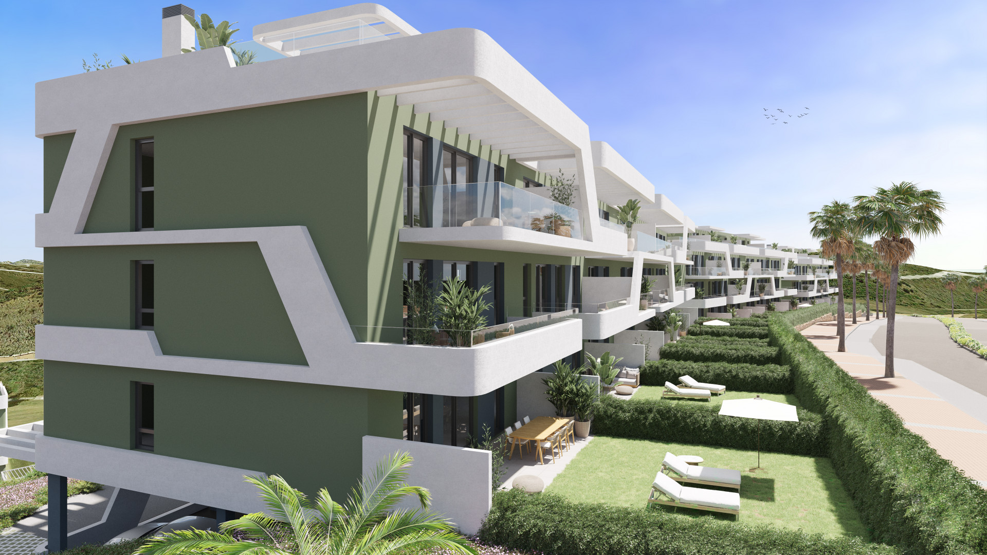 New luxury three bedroom duplex penthouse with sea views in Mijas. | Image 12