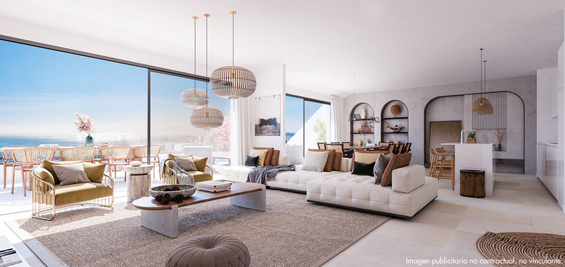 New luxury three bedroom flat in Reserva del Higueron. | Image 7