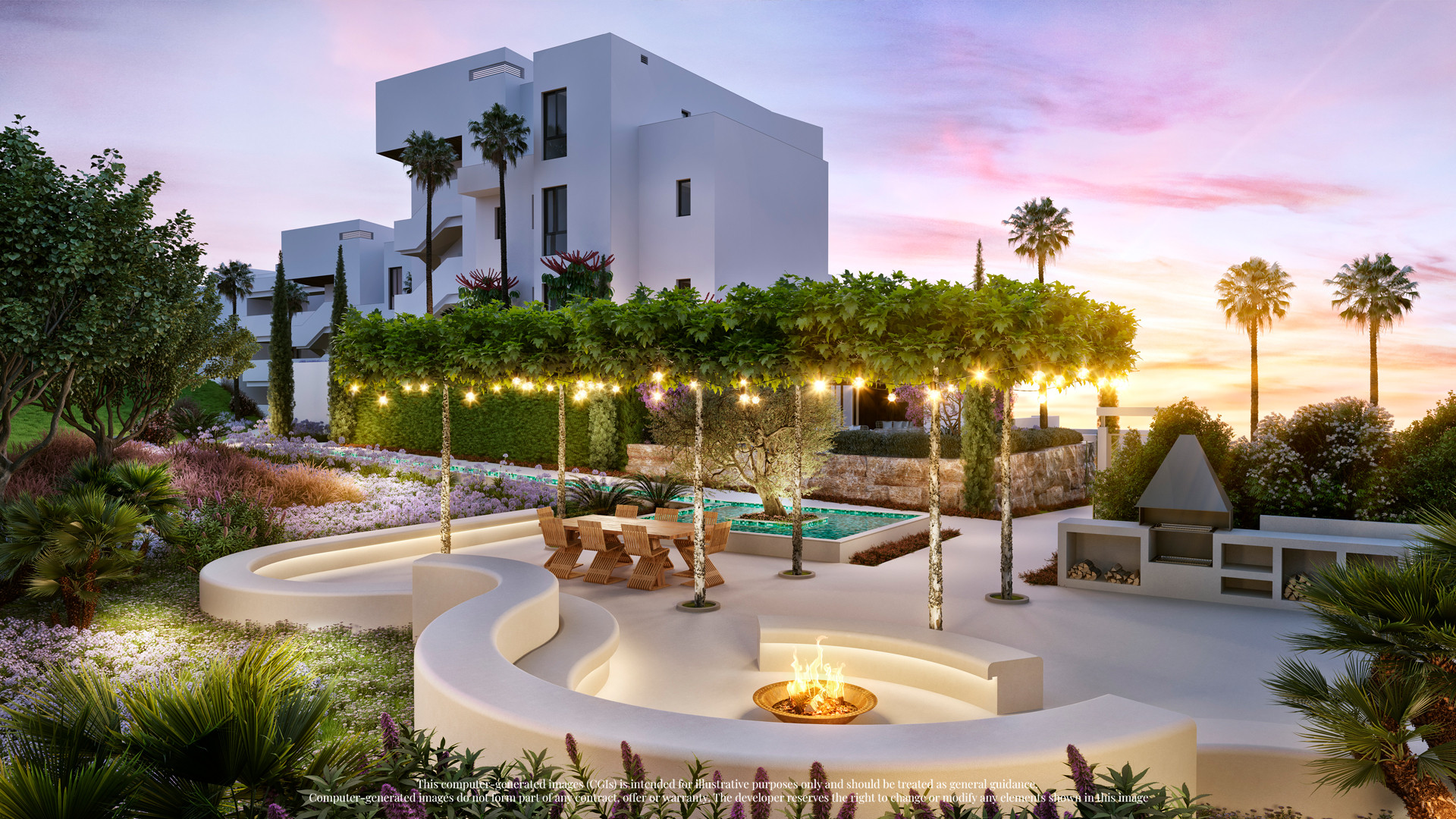 Ceibas: 10 contemporary design homes with views of the Mediterranean Sea located in Palo Alto, Ojen. | Image 3