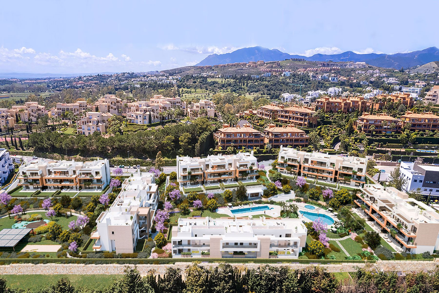 Spectacular three bedroom duplex penthouse in gated community in Atalaya, Estepona. | Image 8