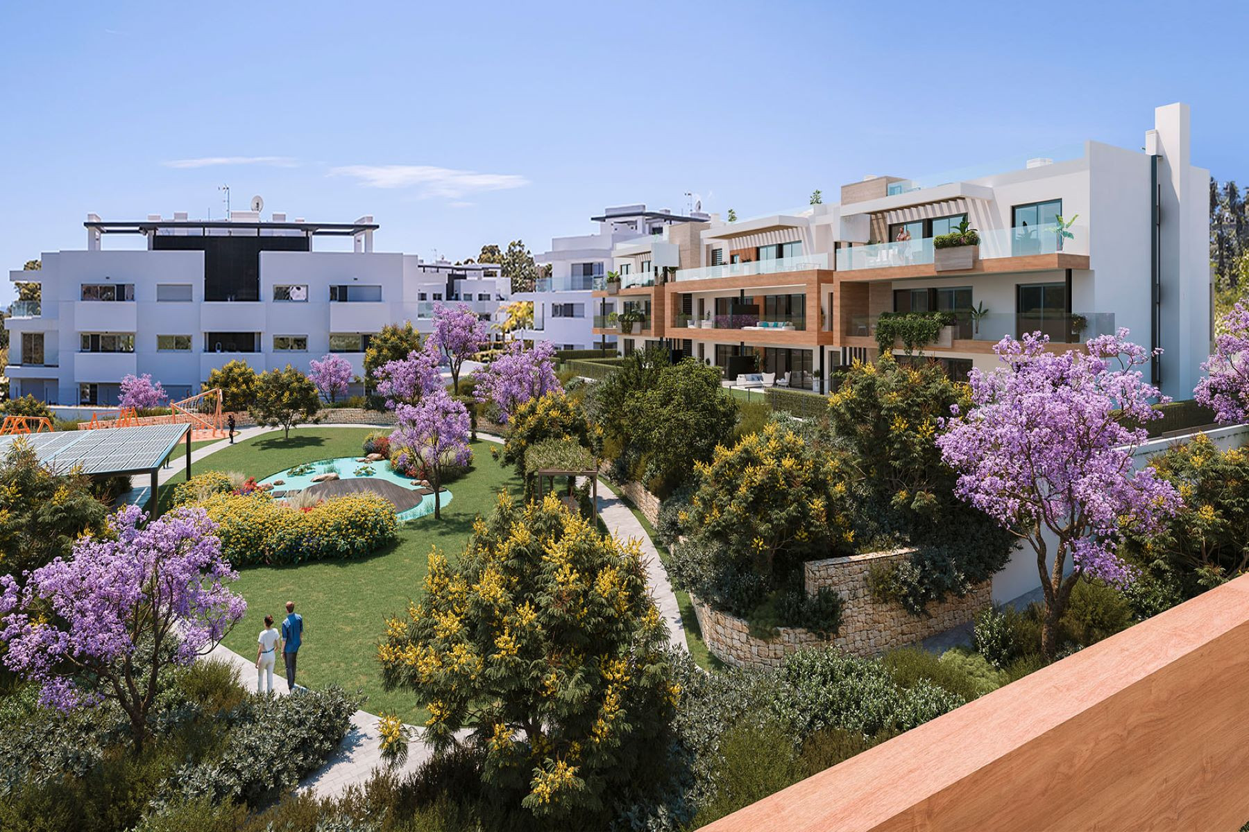 Spectacular three bedroom duplex penthouse in gated community in Atalaya, Estepona. | Image 7