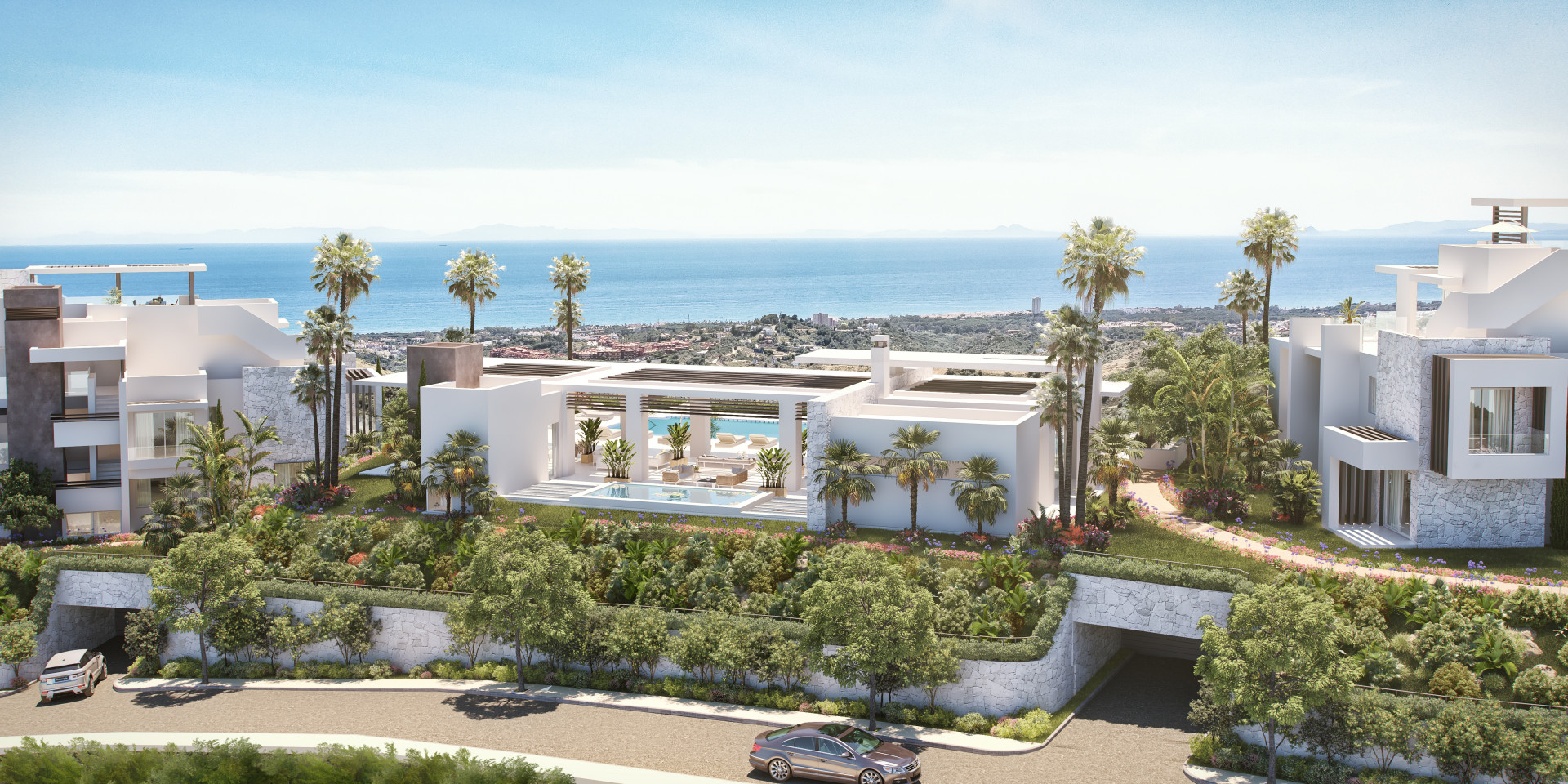Ocean View: New development of 44 homes with sea views in Ojén. | Image 0