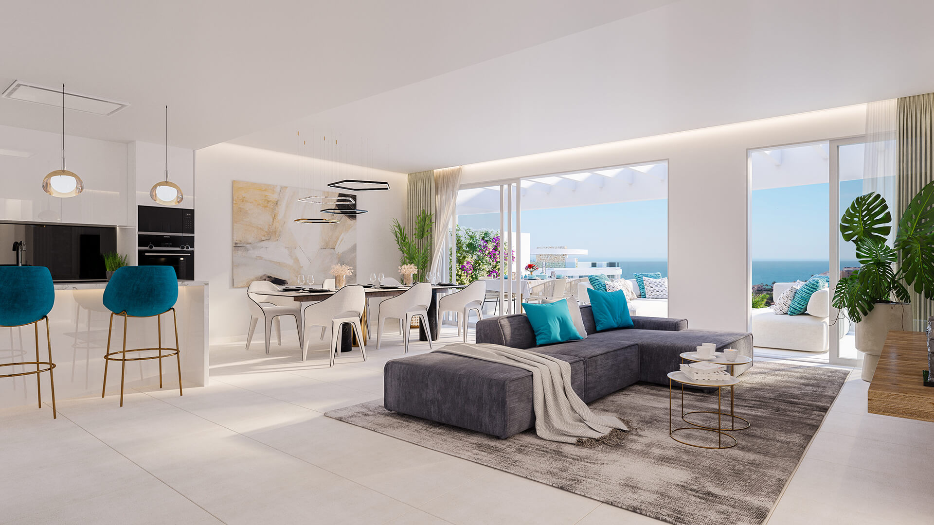 Royal Palms Mijas: New residential project of 69 homes with spectacular sea views in Mijas Costa. | Image 3