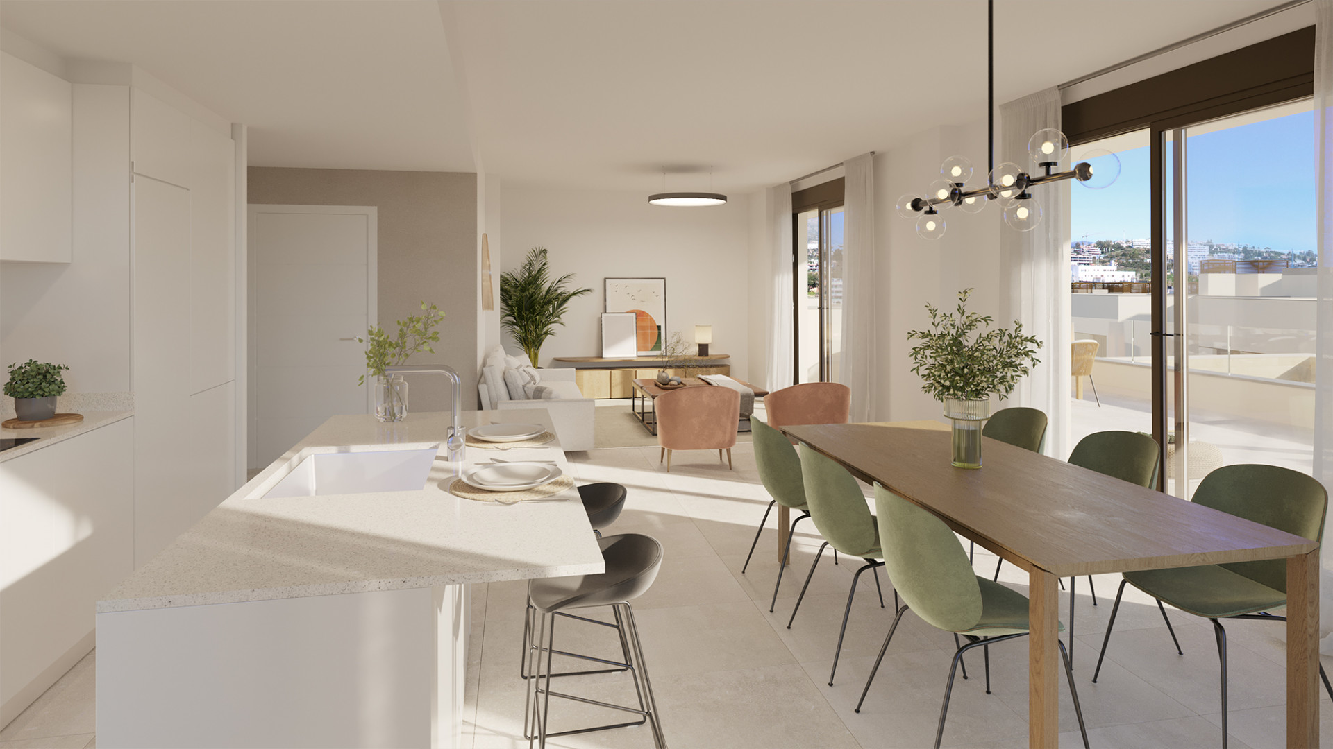 Bayside Homes: New residential complex of 41 homes located in Estepona. | Image 4