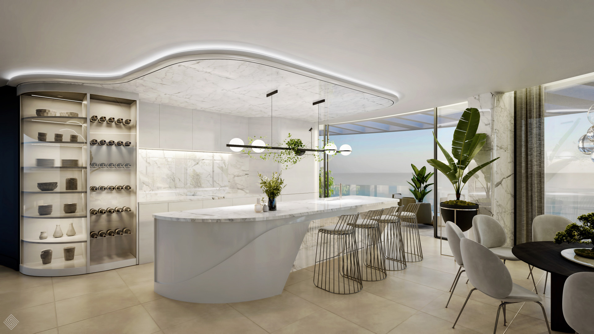 The View Marbella: Luxury project of 49 homes located in the hills of Benahavis, with panoramic views of the golf course and the sea. | Image 16