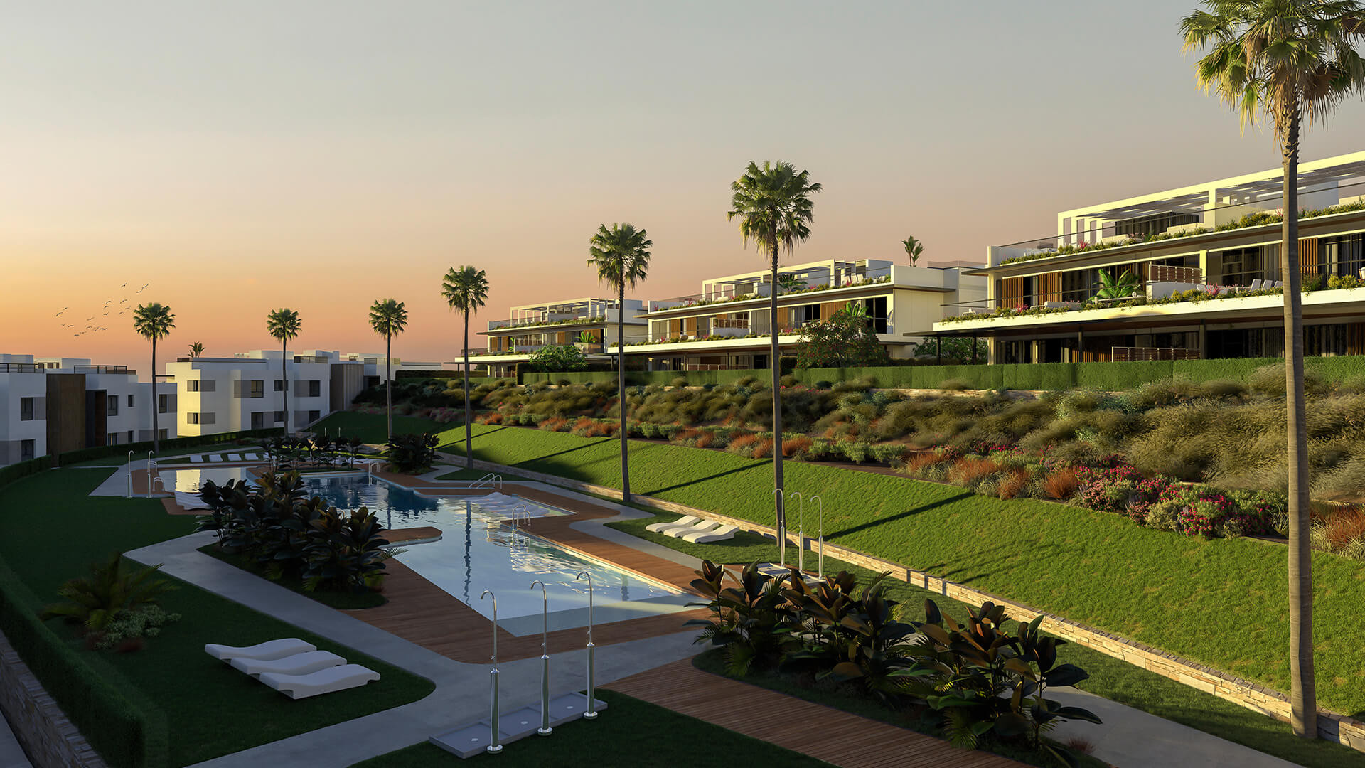 Santa Clara Homes: New private residential development of 104 frontline golf homes in Marbella. | Image 10