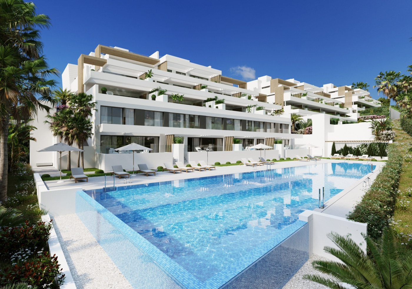 Luxury two bedroom duplex penthouse with ocean views in Estepona. | Image 0