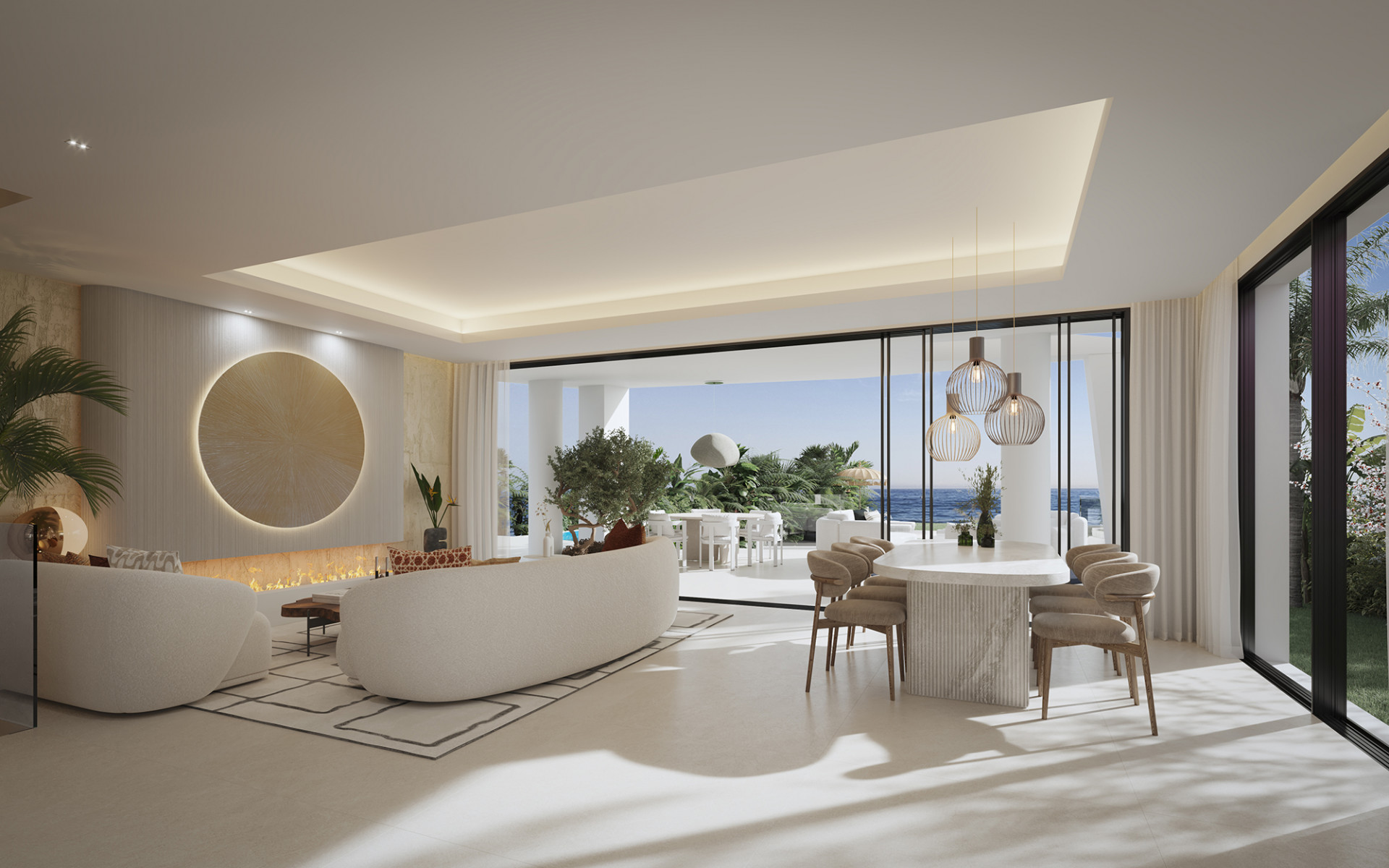 Black Pearl: Luxury residential development comprising only 4 frontline beach villas in Marbella East. | Image 4