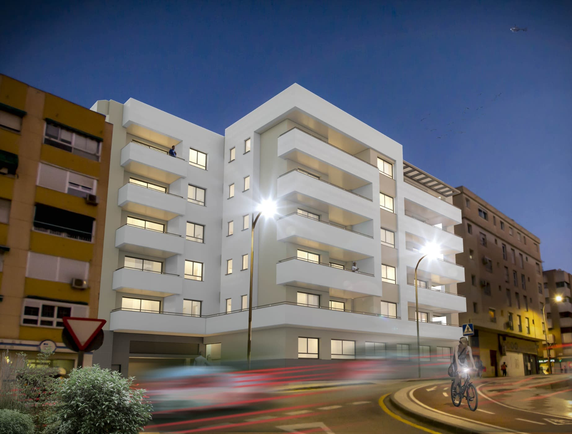 Edificio Cabas Galván: New promotion comprising 23 homes located in the city of Malaga. | Image 0