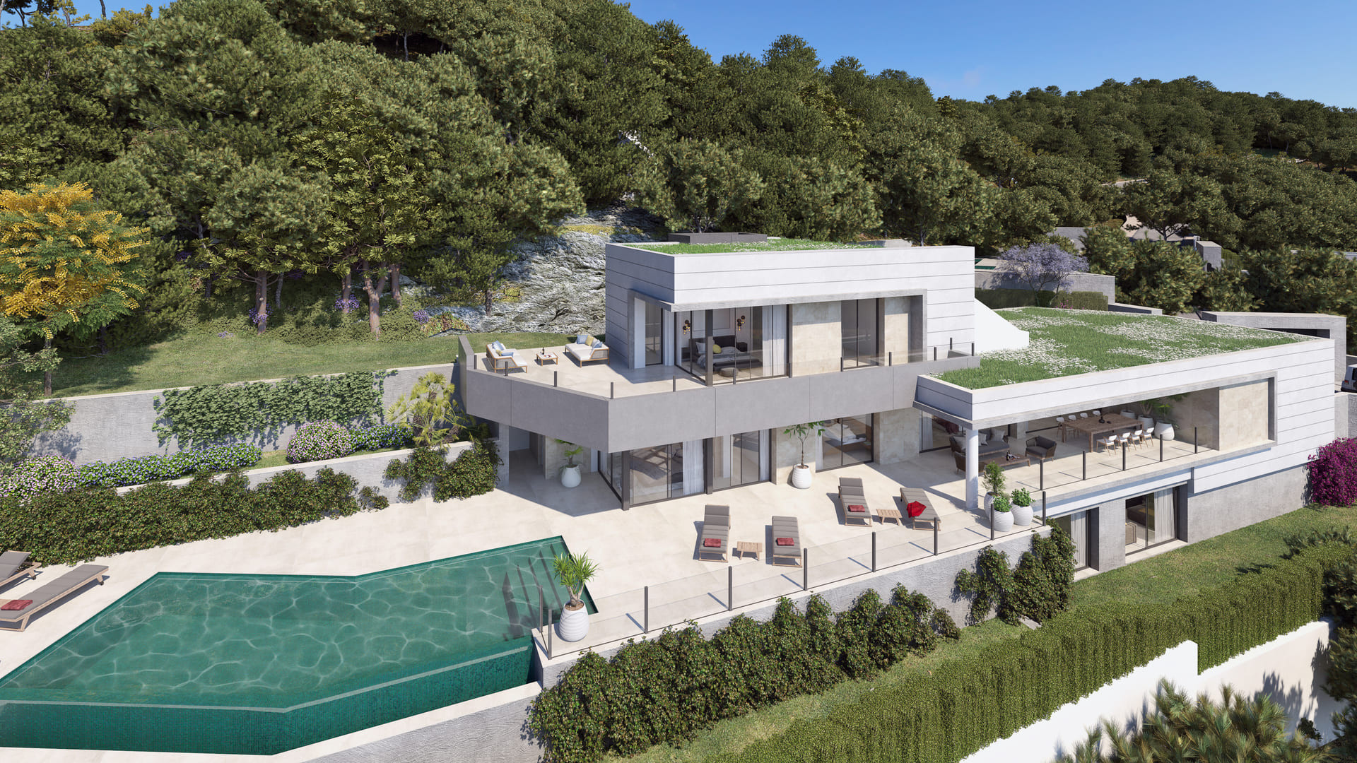 Pinares de San Antón: Brand new development of 13 luxury villas located in Malaga. | Image 0