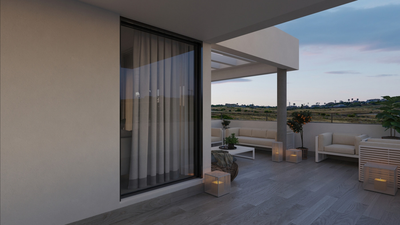 Camarate Hills: Private residential complex overlooking the coast of Casares. | Image 6