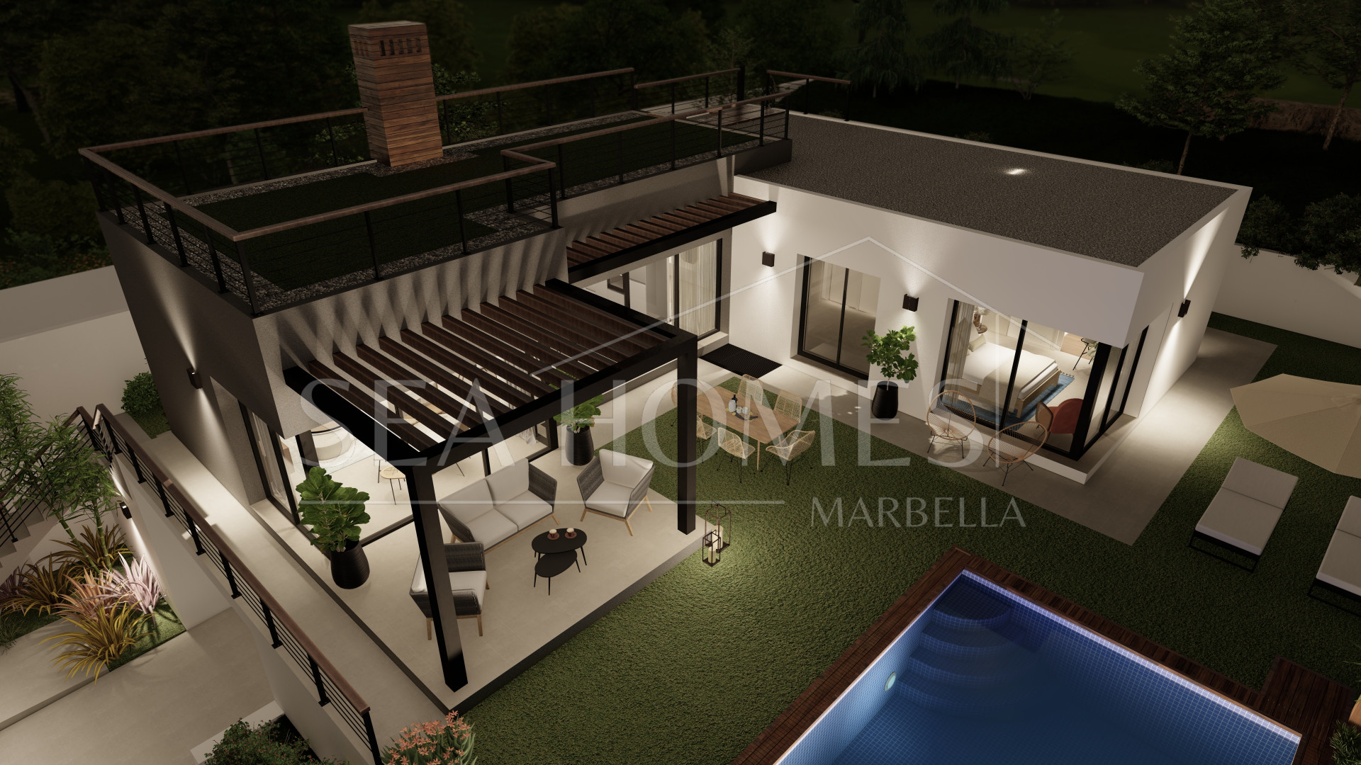 Amazing new built villa in Valle Romano