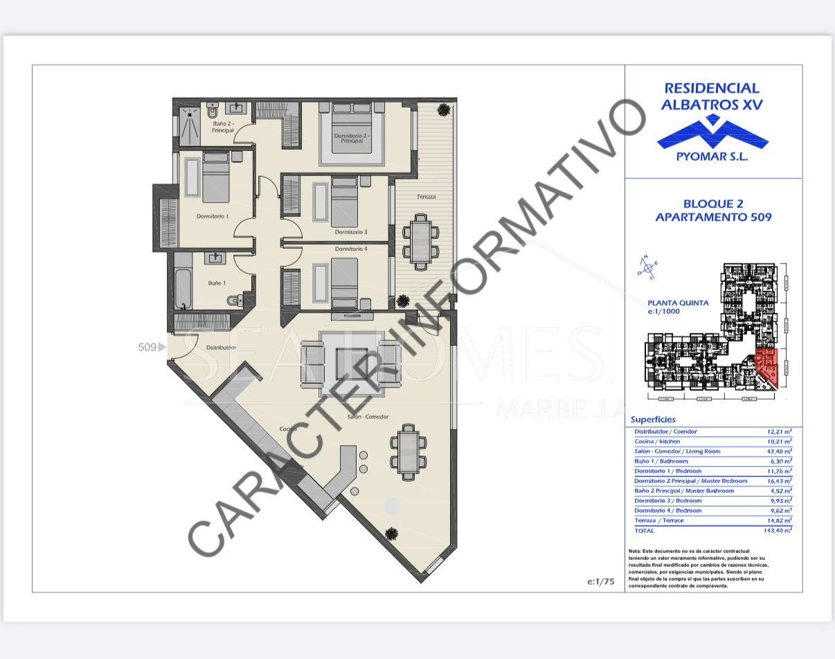 Brand new 4 bedroom Apartment in Nueva Andalucia - La Concha views and Sea Views - Keys ready!