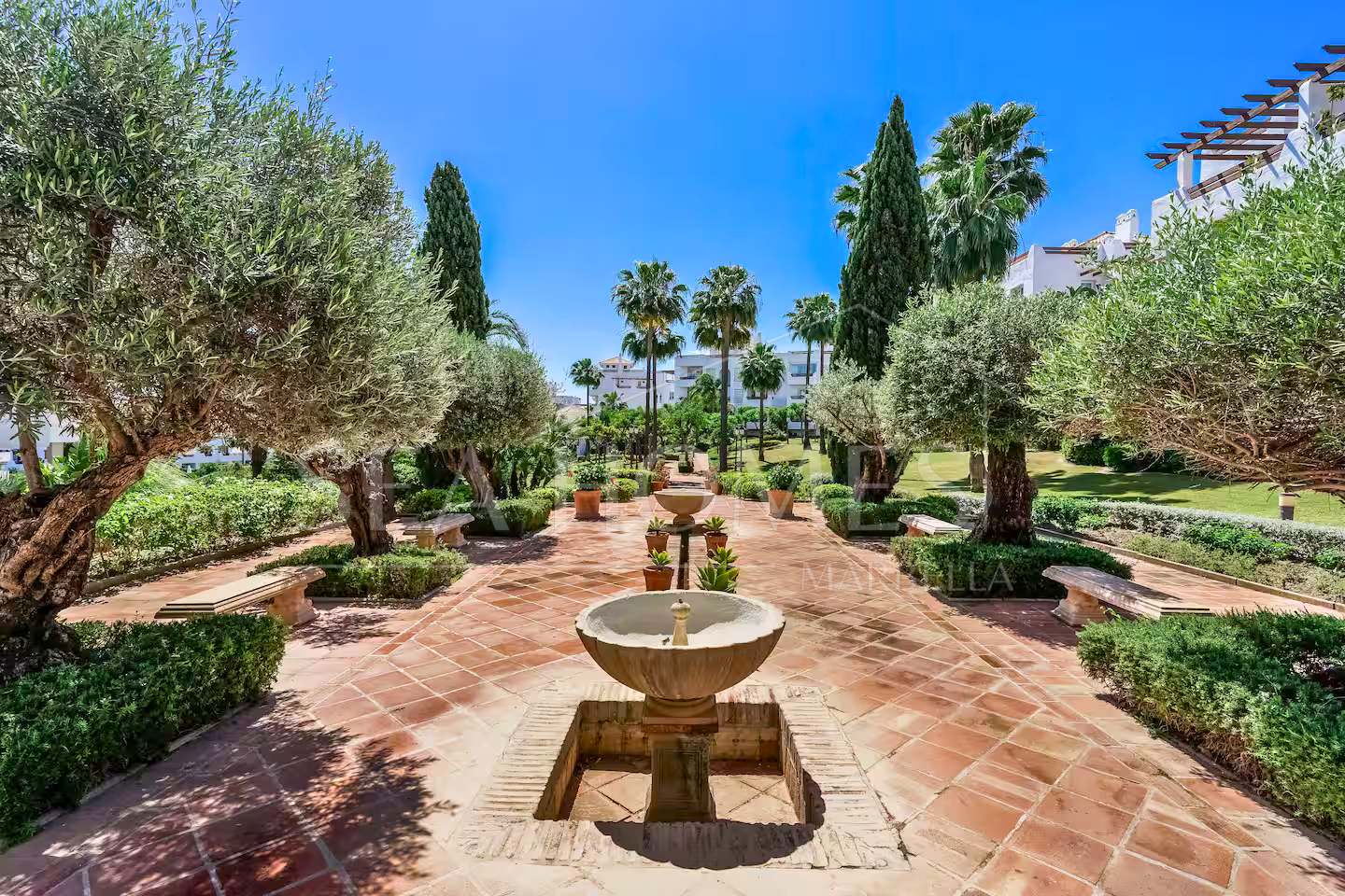 Spacious 3-Bedroom Apartment with Three Terraces, Sea Views, Double Garage & Storage