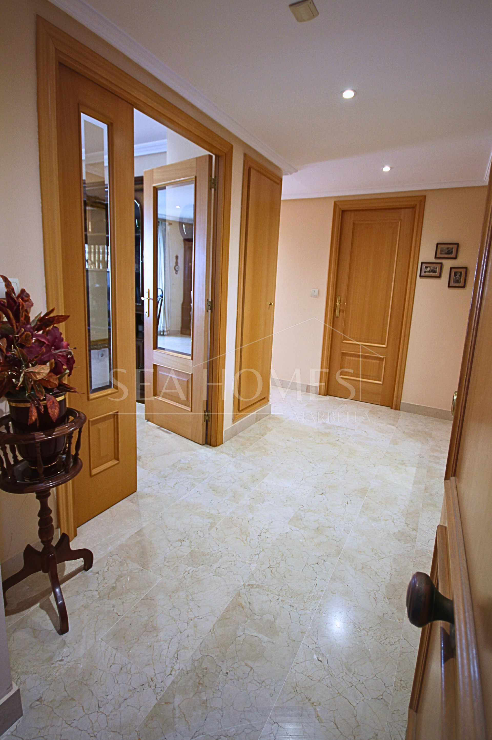 Spacious 3-Bedroom Apartment with Three Terraces, Sea Views, Double Garage & Storage