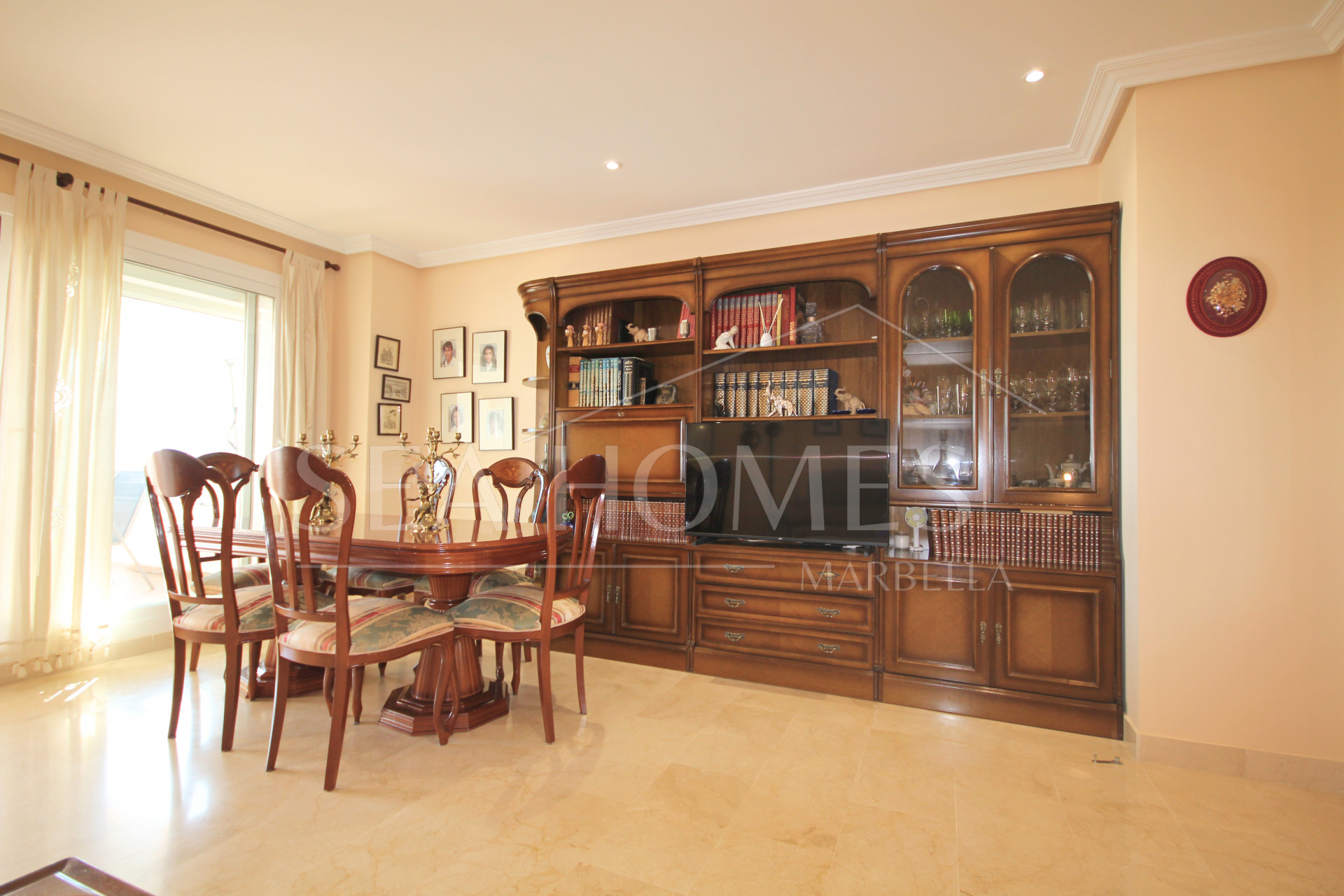 Spacious 3-Bedroom Apartment with Three Terraces, Sea Views, Double Garage & Storage