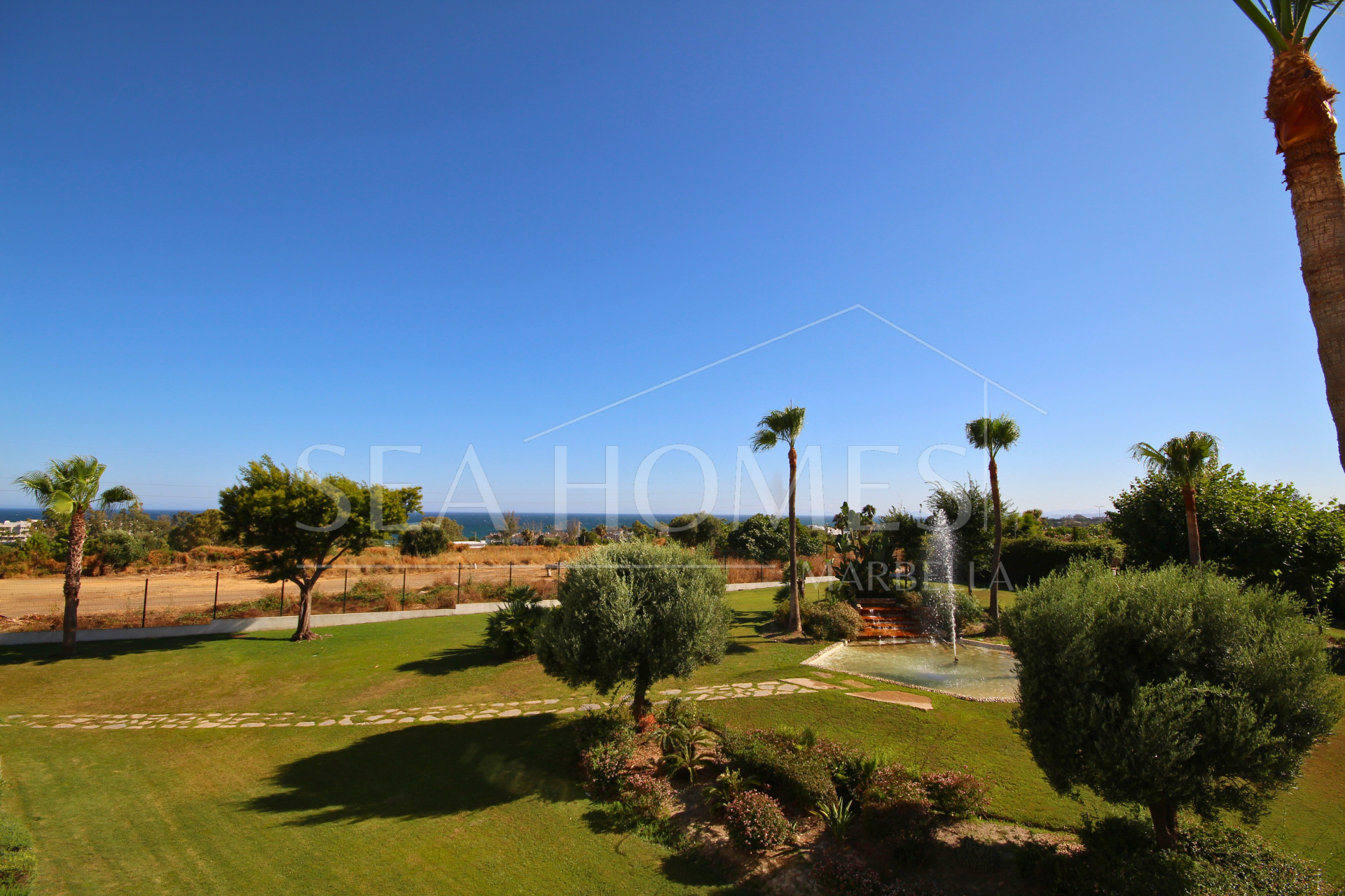 Spacious 3-Bedroom Apartment with Three Terraces, Sea Views, Double Garage & Storage