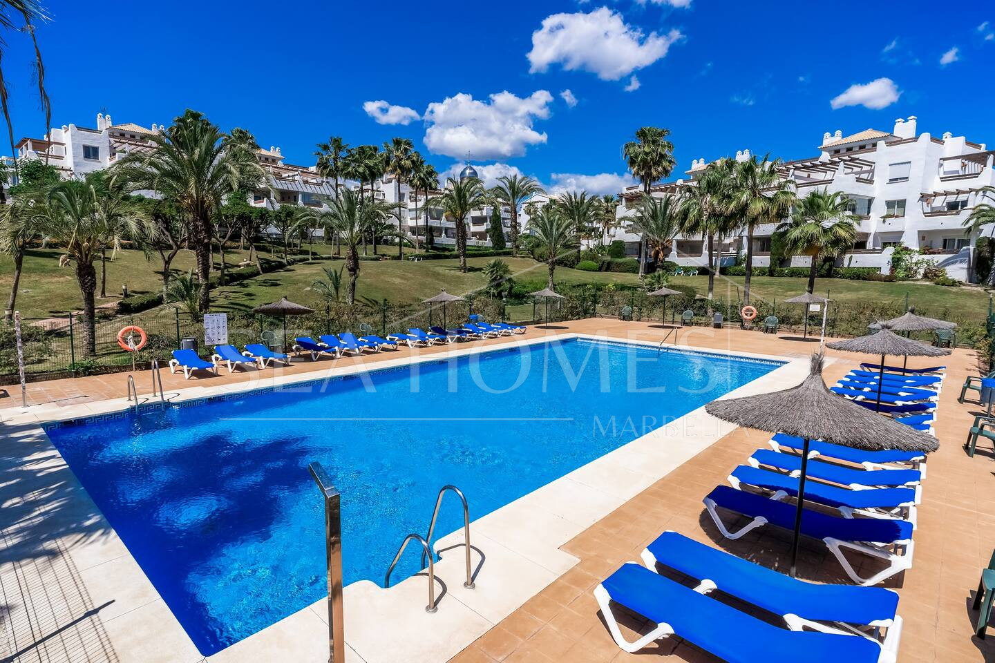 Spacious 3-Bedroom Apartment with Three Terraces, Sea Views, Double Garage & Storage