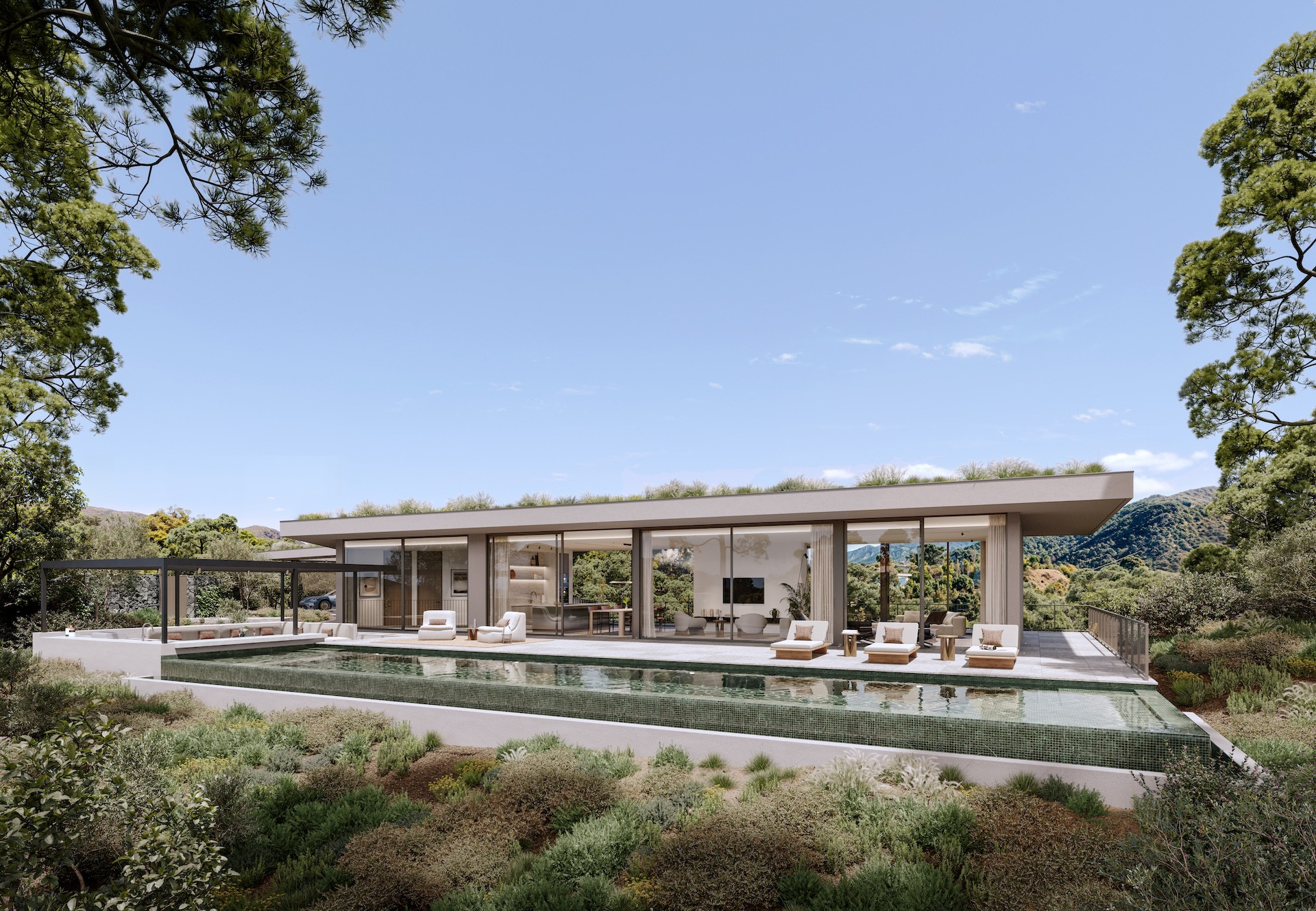 Villa I5: a penthouse in nature