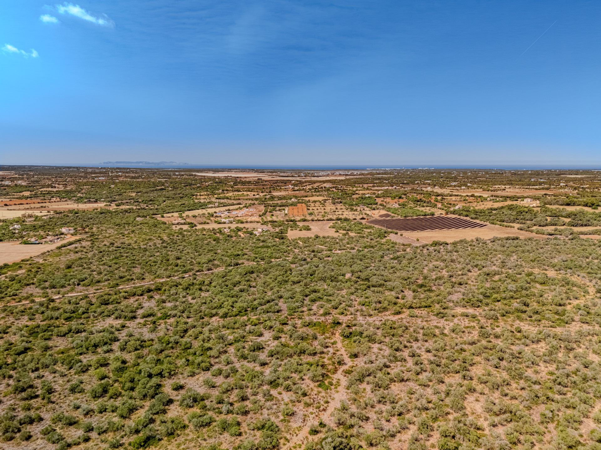 Parcela rústica en venta, con proyecto de obra y licencia incluidos en Santanyi