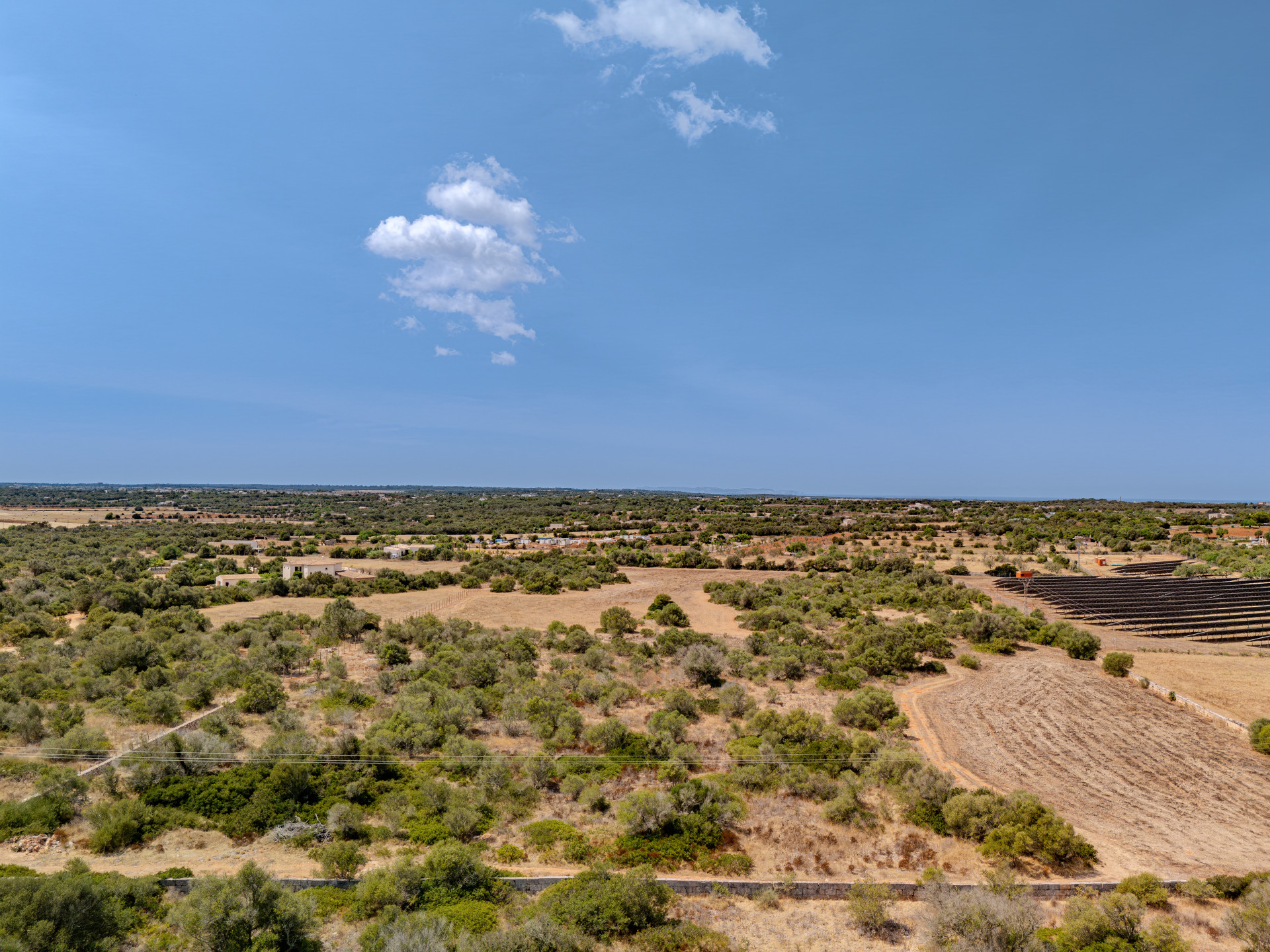 Magnifica oportunidad de parcela con licencia y proyecto de obra en Santanyi.