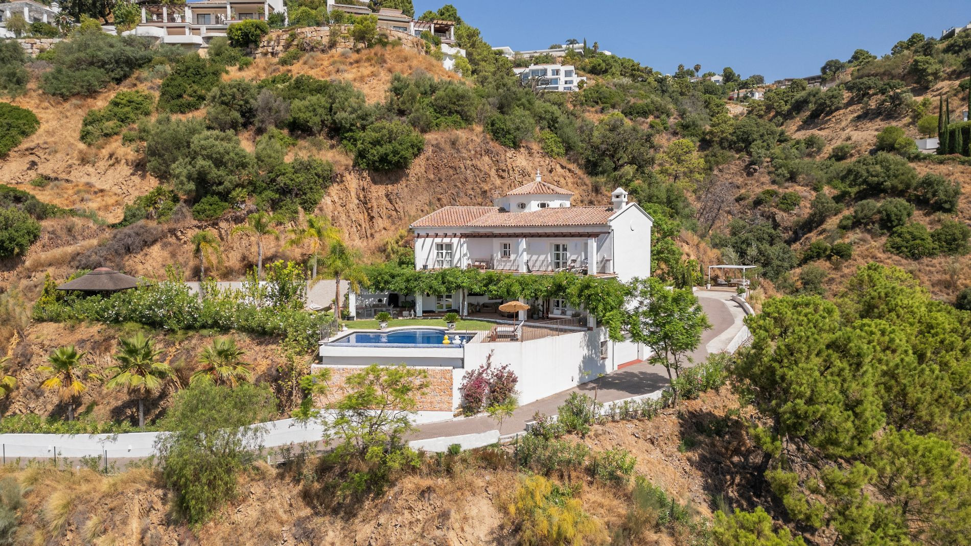 Exceptional mediterranean villa with panoramic sea views in Monte Mayor, Benahavís