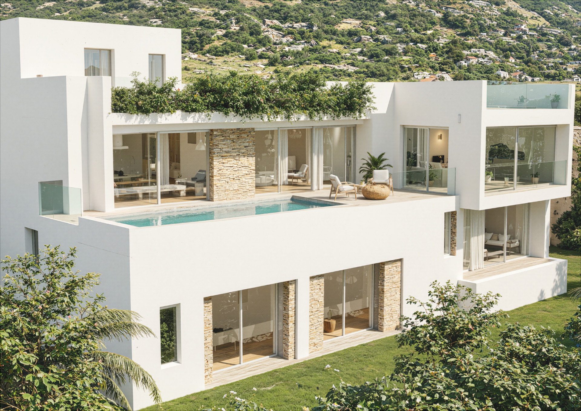 Building Plot with approved project and license in Port Andratx - Mallorca