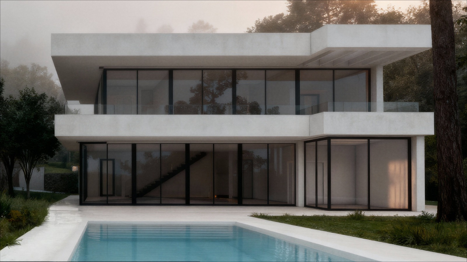 Urban plot with license and project, ready to build in Mijas