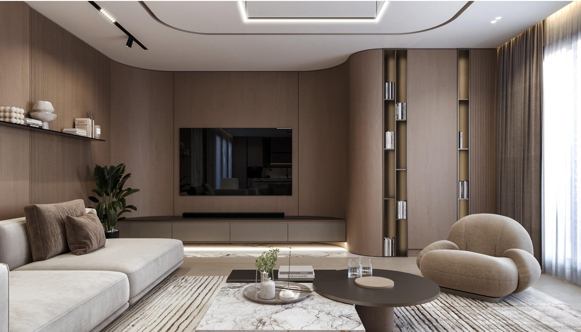 Elegante residencia de 3 dormitorios cerca de Marbella con vistas al mar 270°, dos terrazas, jacuzzi y características de hogar inteligente premium.