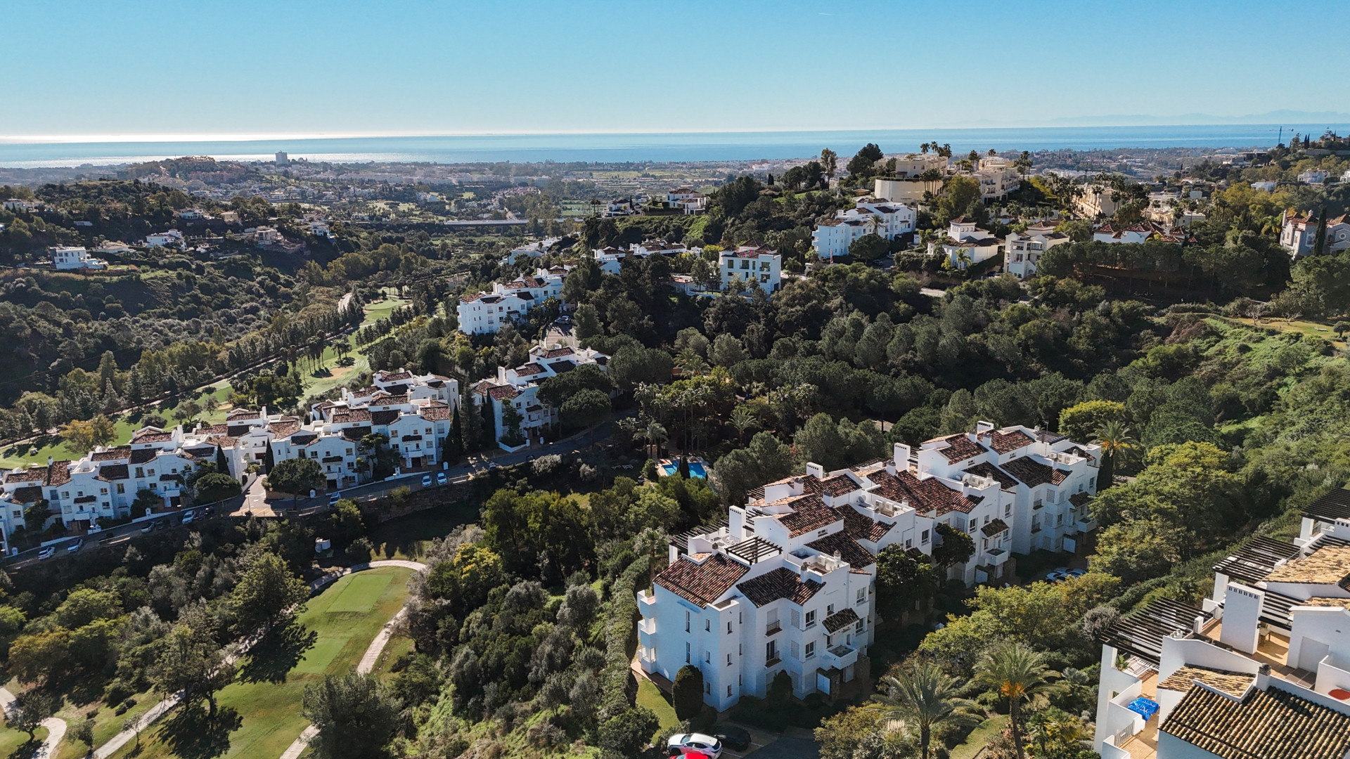 Stunning Duplex Penthouse with Panoramic Sea Views and private plunge pool in La Quinta