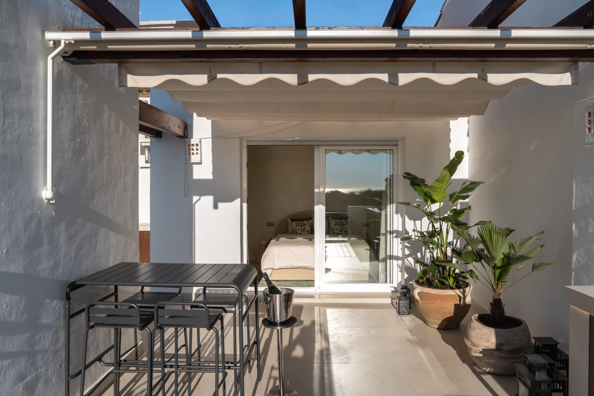 Stunning Duplex Penthouse with Panoramic Sea Views and private plunge pool in La Quinta