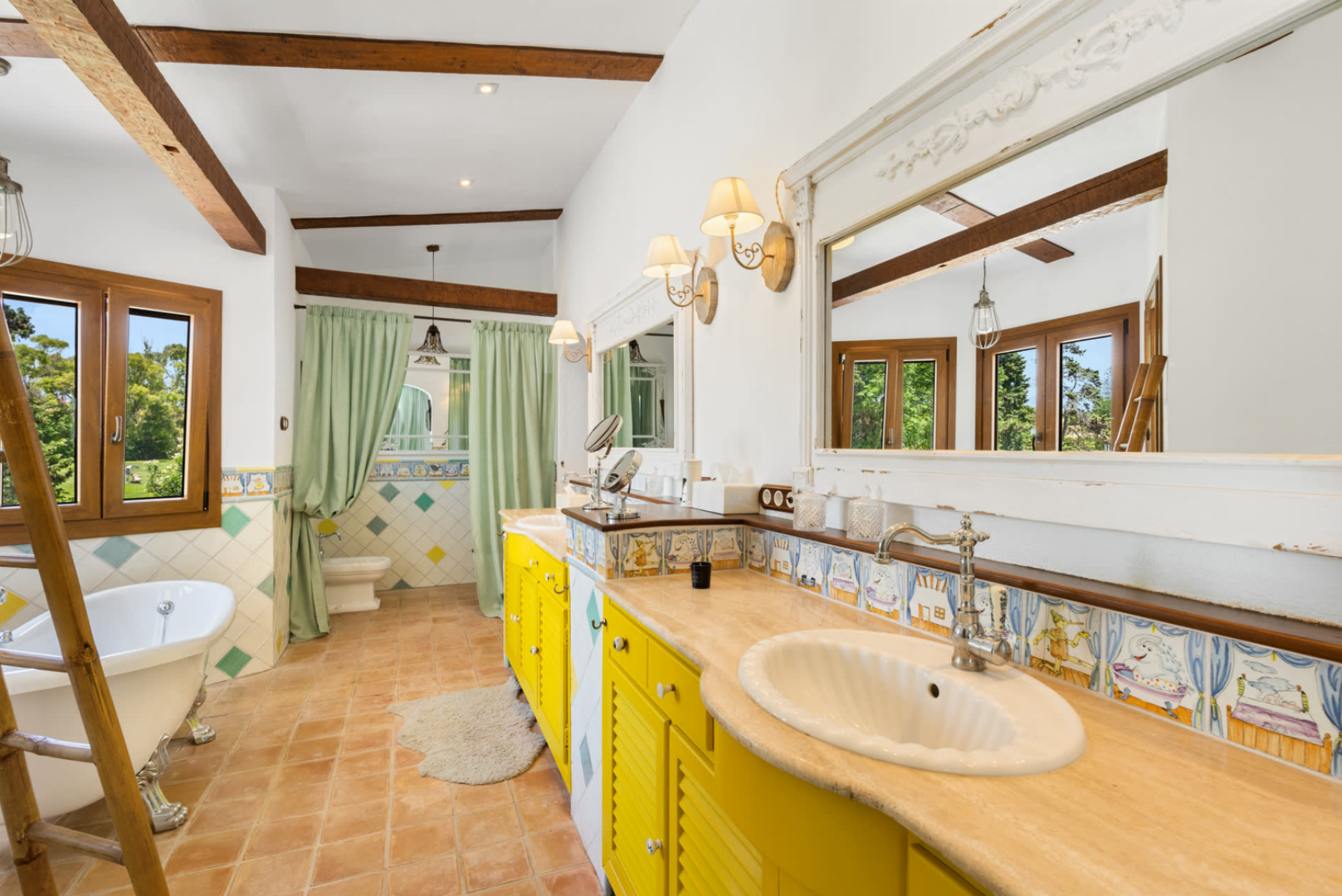 Remarkable 4 bedroom golfside villa in Guadalmina Baja exhibits eclectic flair and Andalucia charm