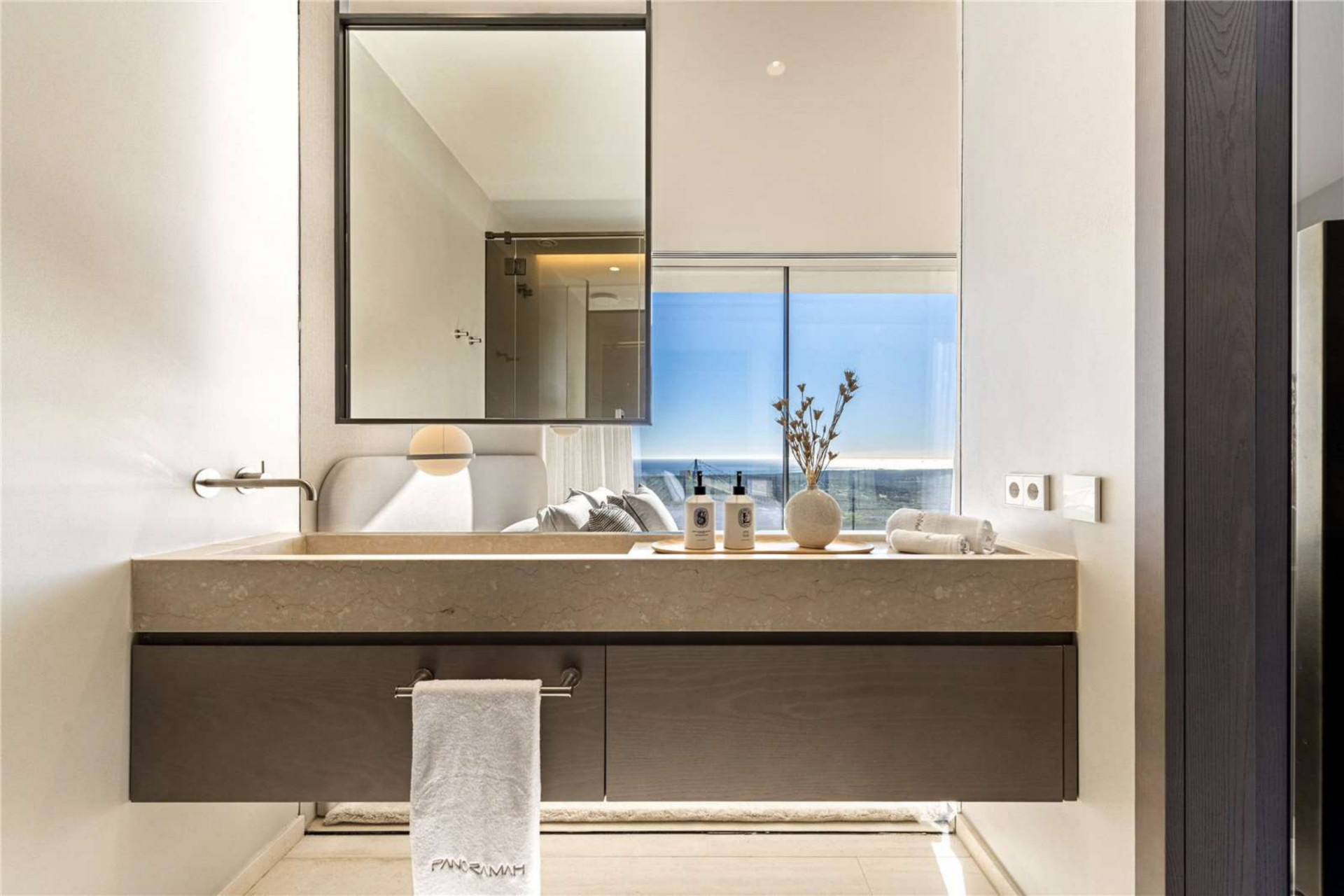 Ultra chic and modern residence flaunts 180º unparalleled views along southern Spanish coastline